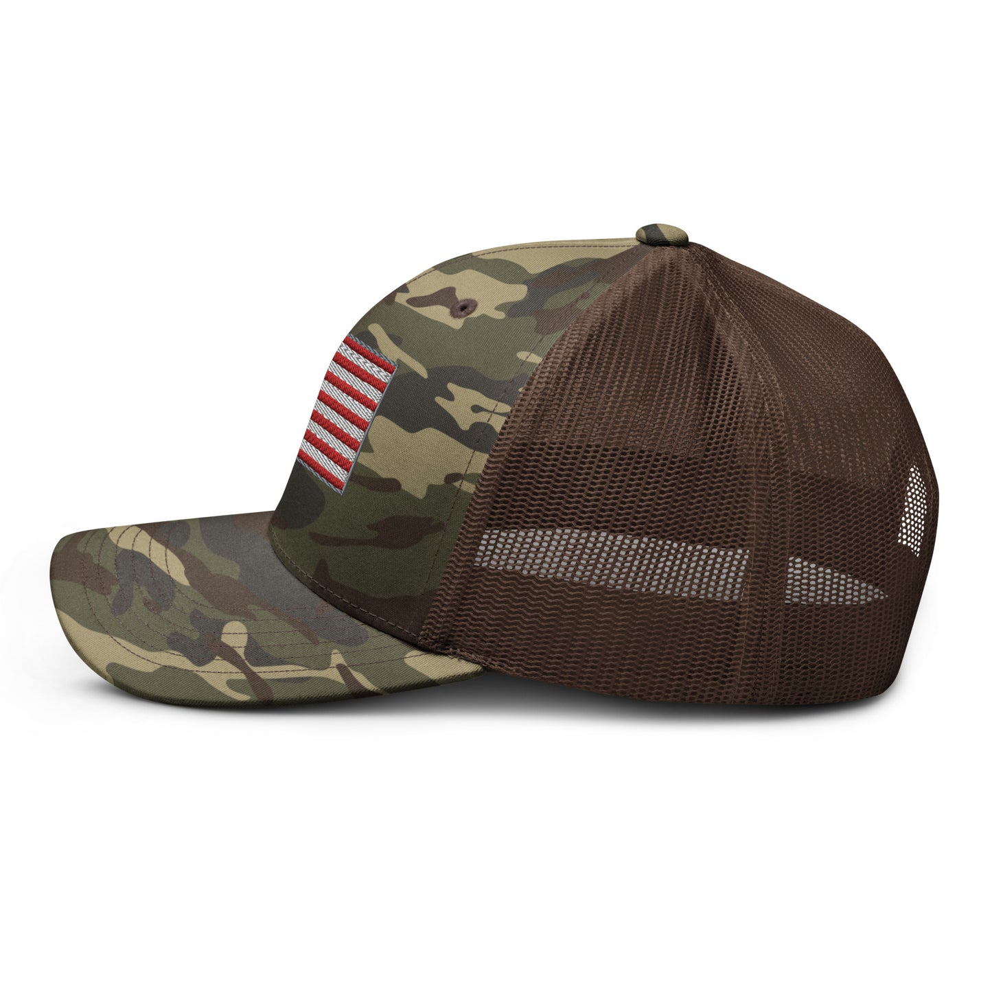America Camouflage trucker hat