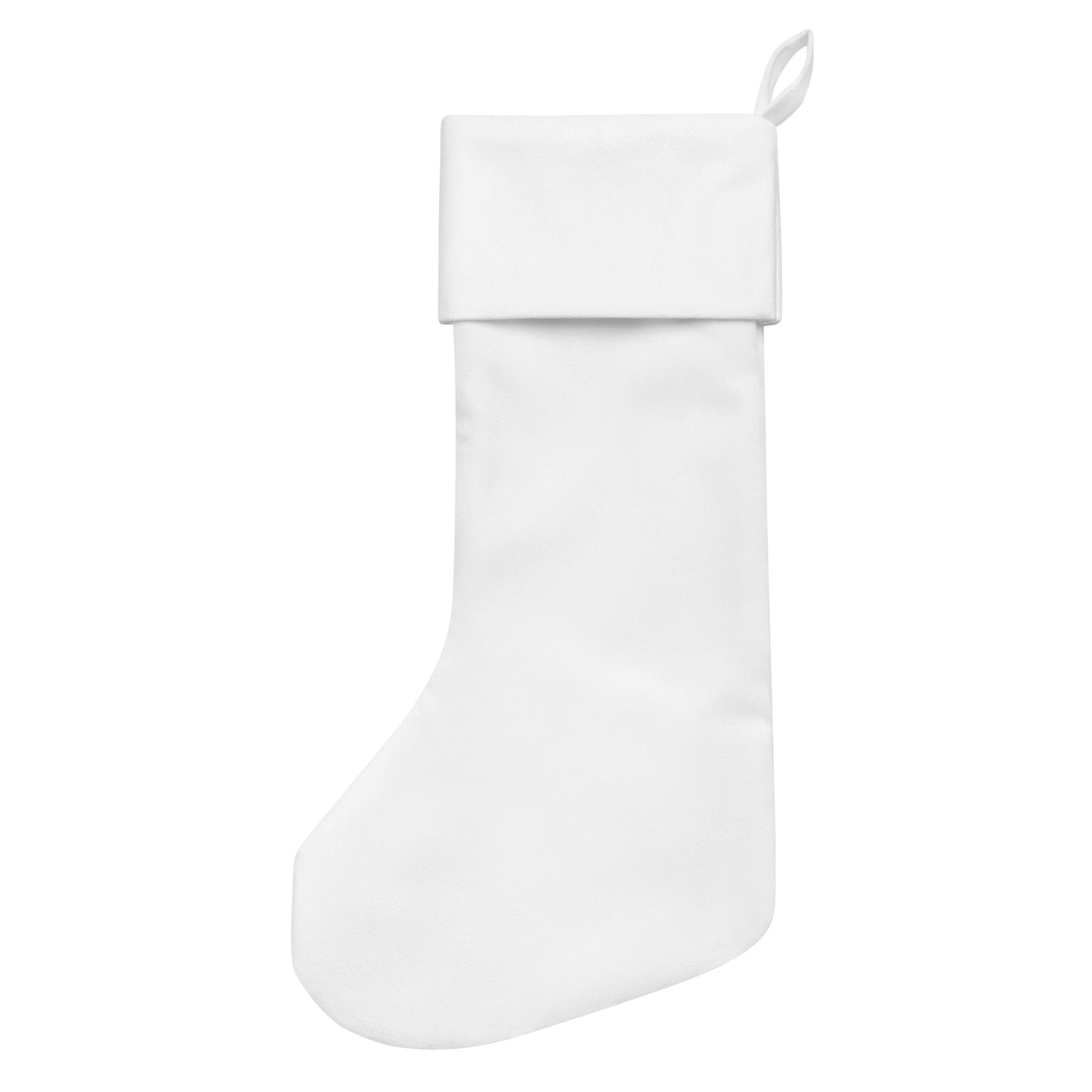 Hearts Christmas stocking