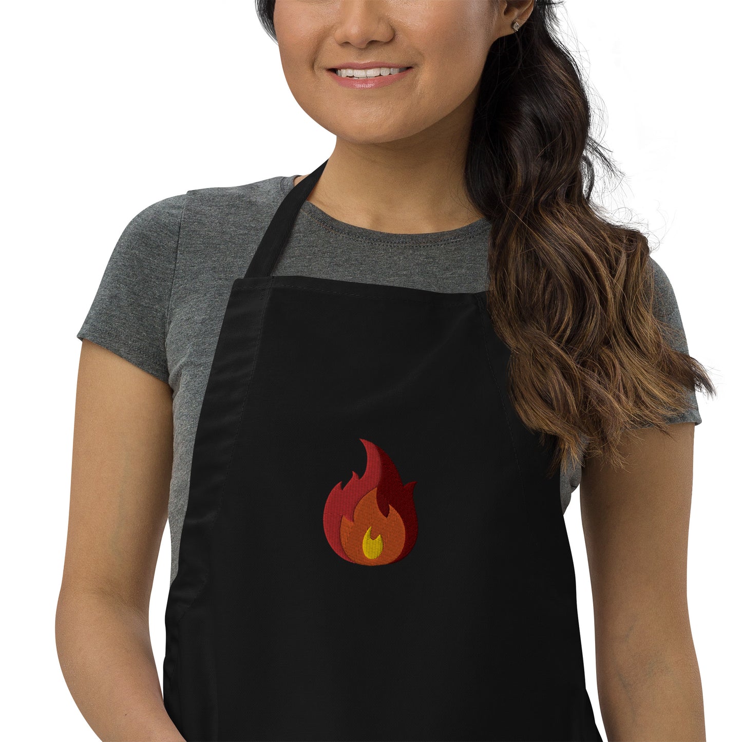 Fire Embroidered Apron