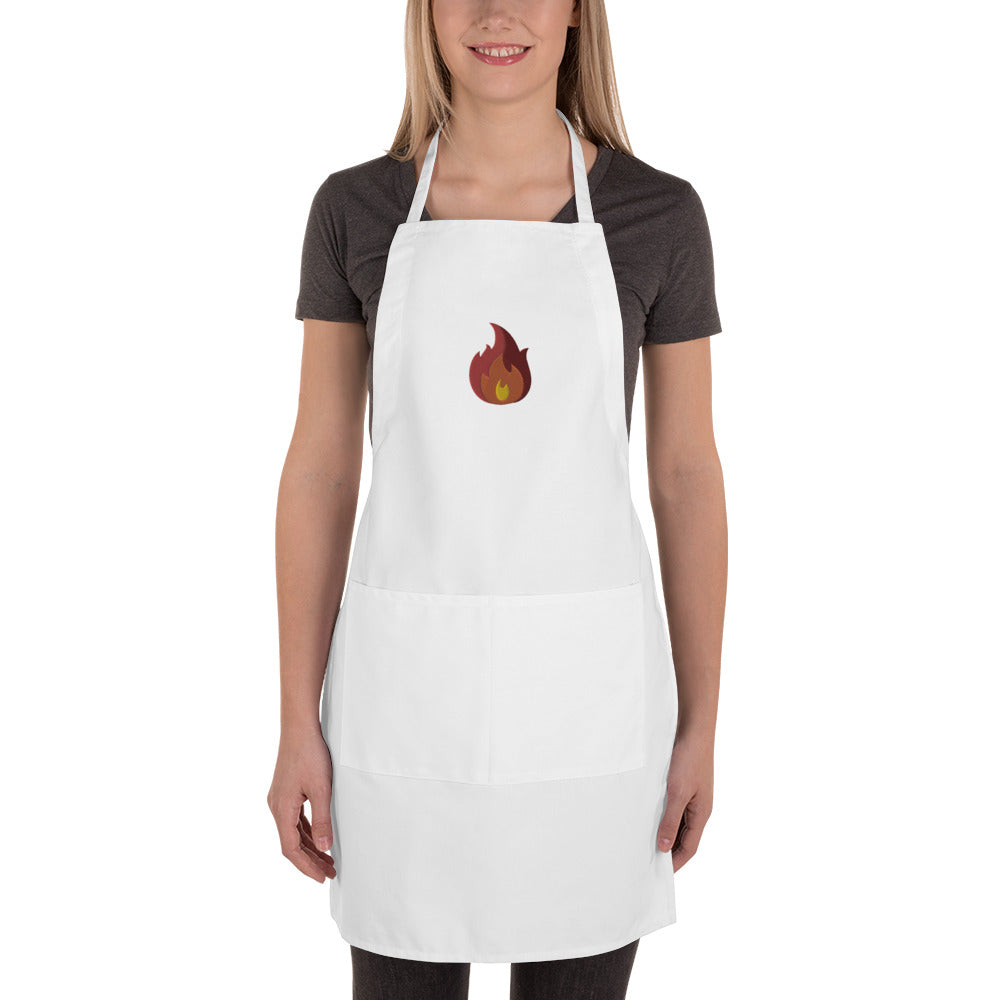 Fire Embroidered Apron