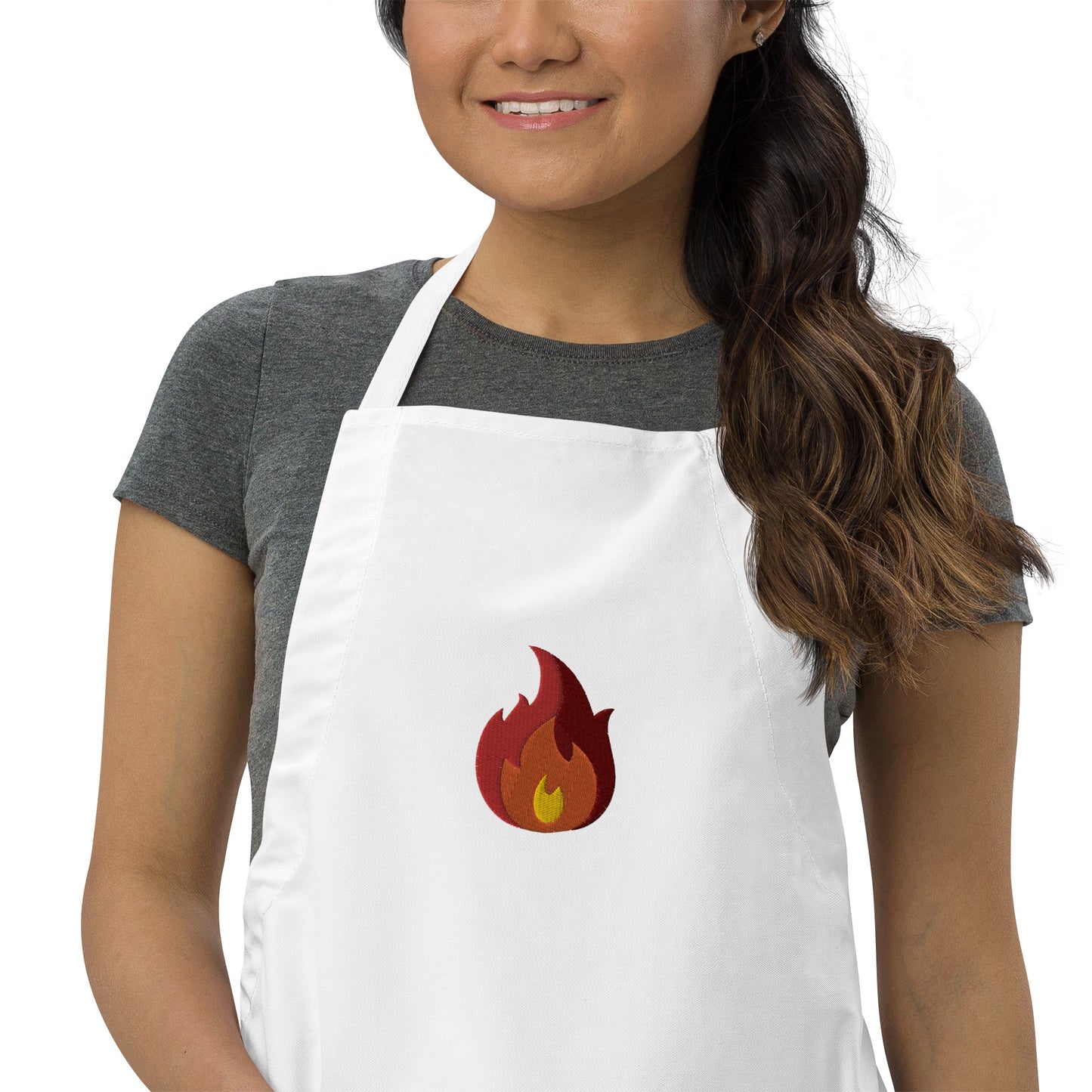 Fire Embroidered Apron