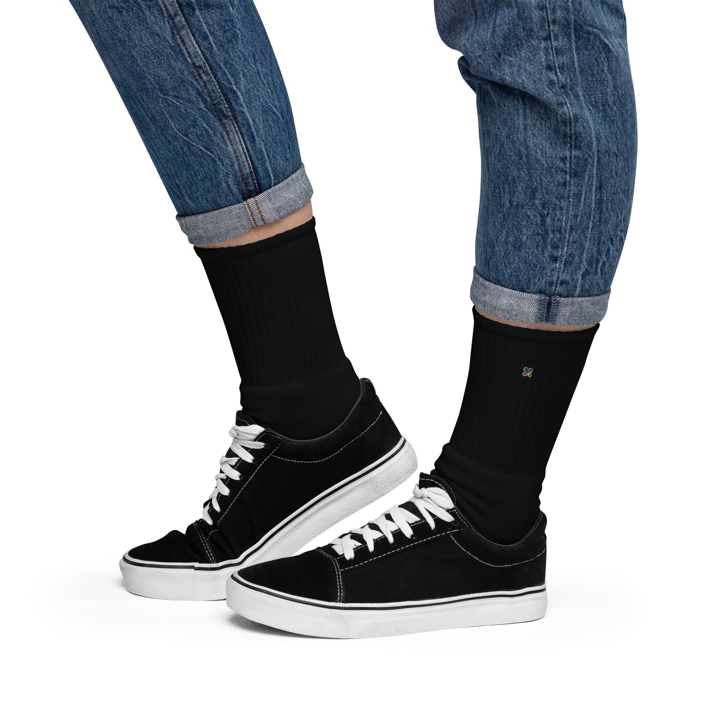 Embroidered Long socks