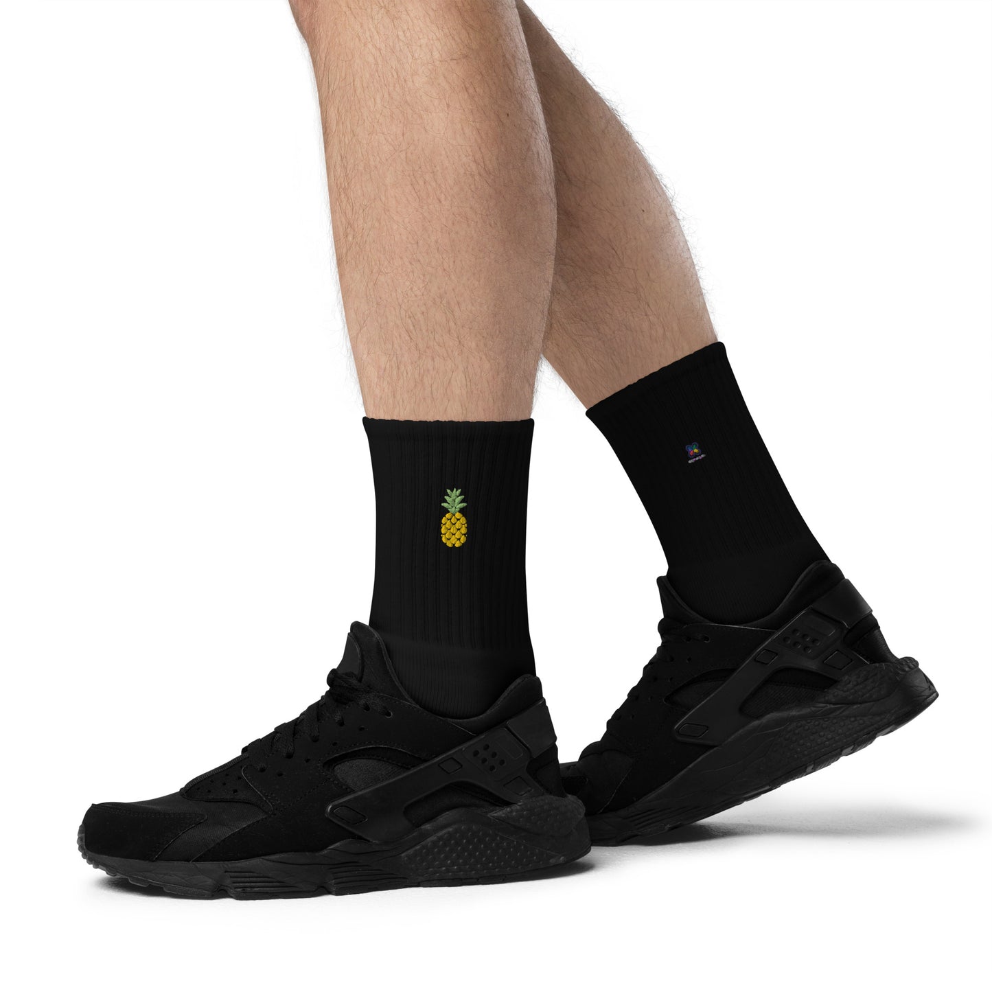 Pineapples Embroidered socks