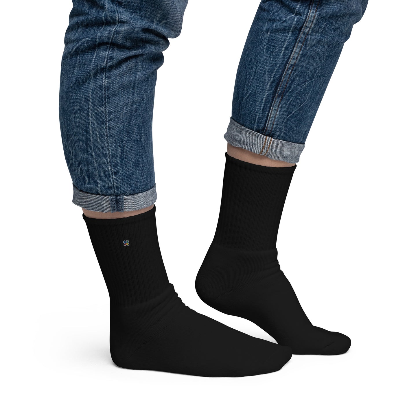 Embroidered Long socks