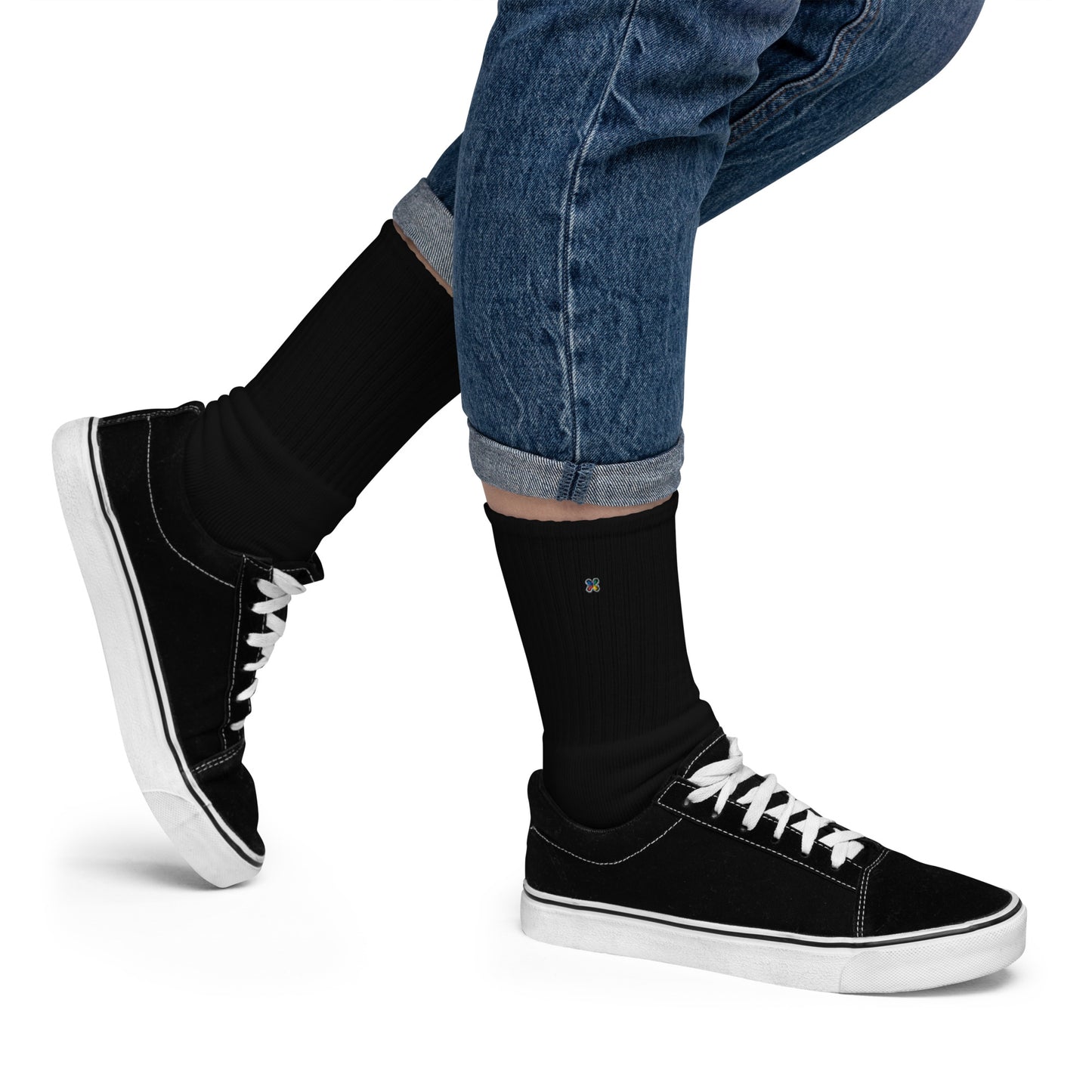 Embroidered Long socks