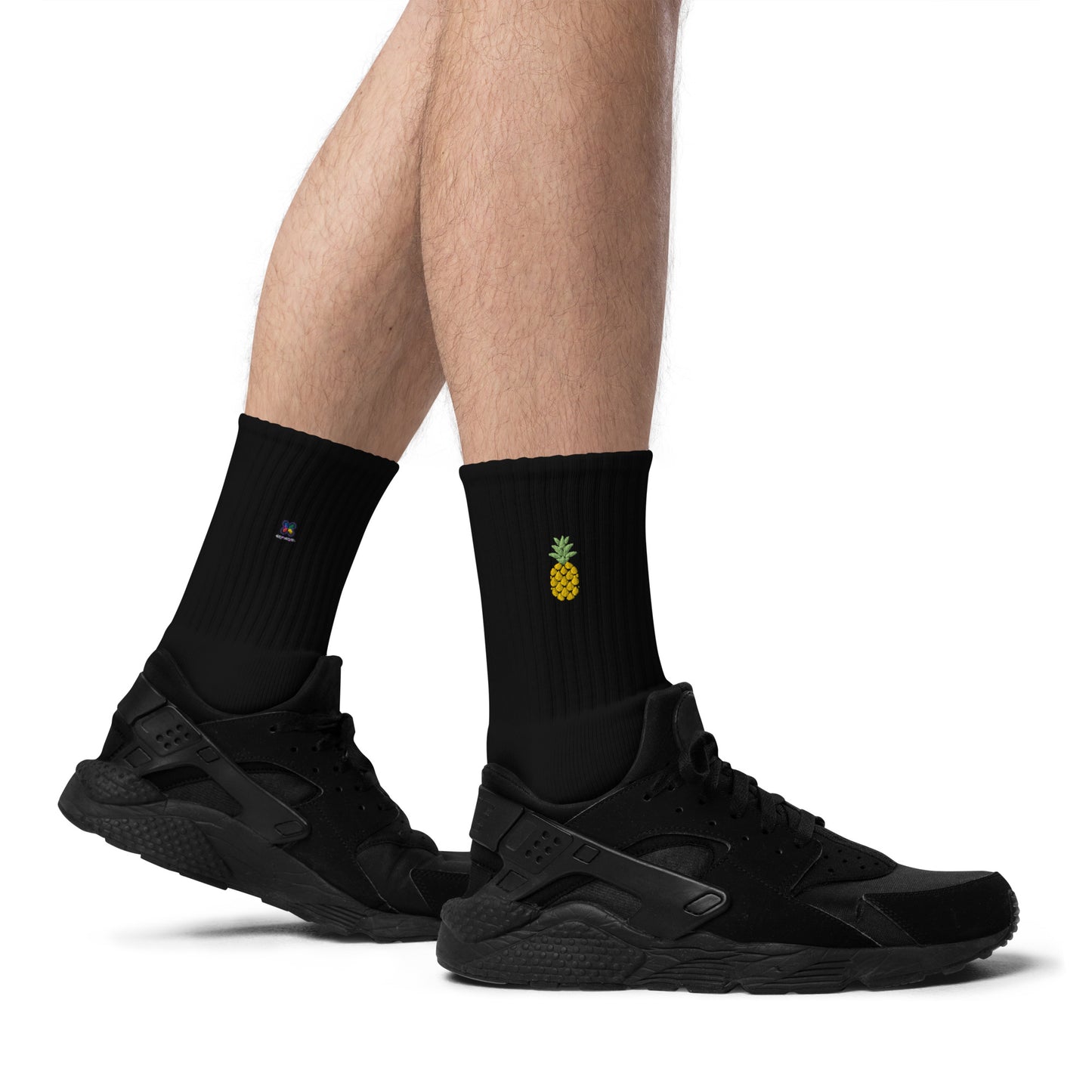 Pineapples Embroidered socks