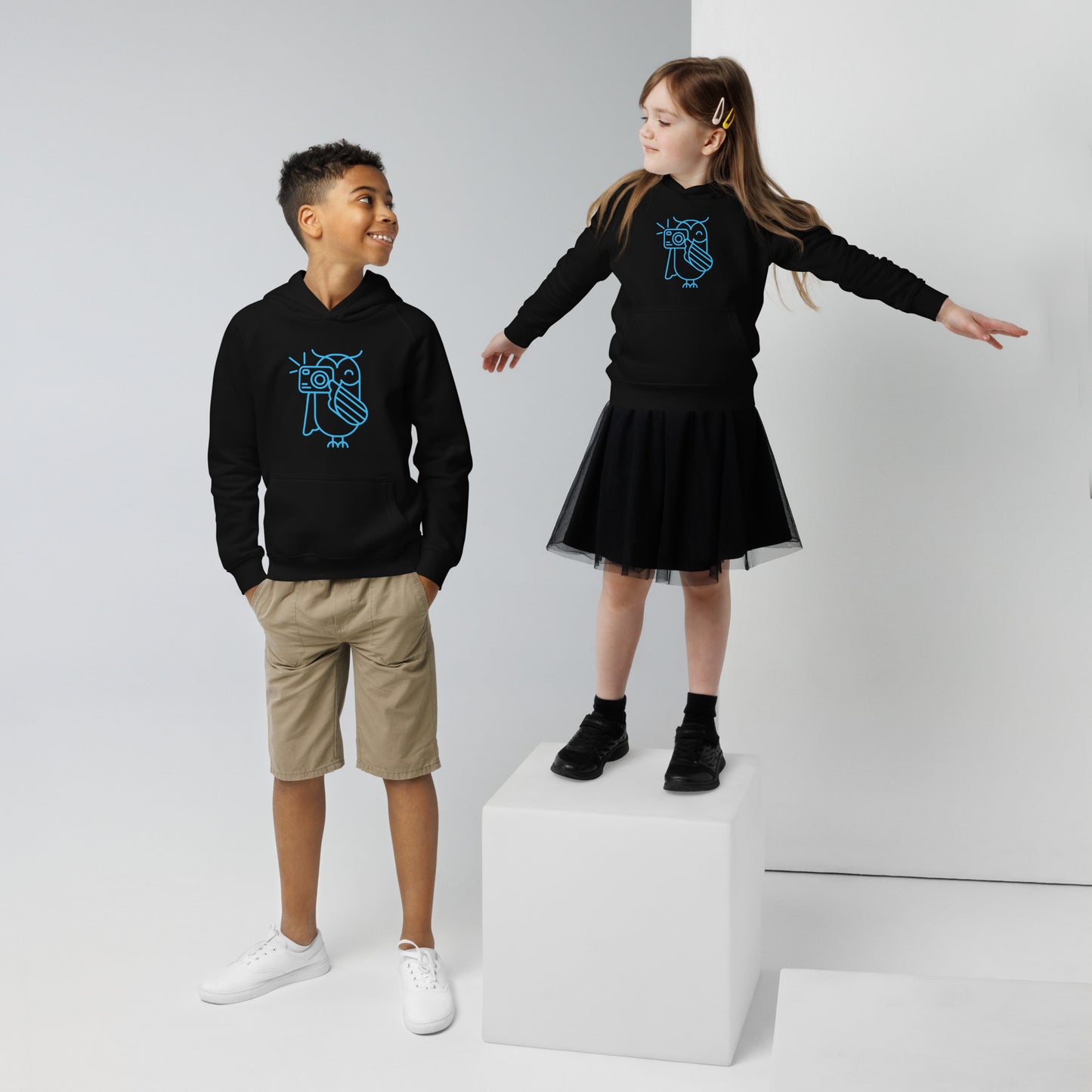 Owl Kids eco hoodie