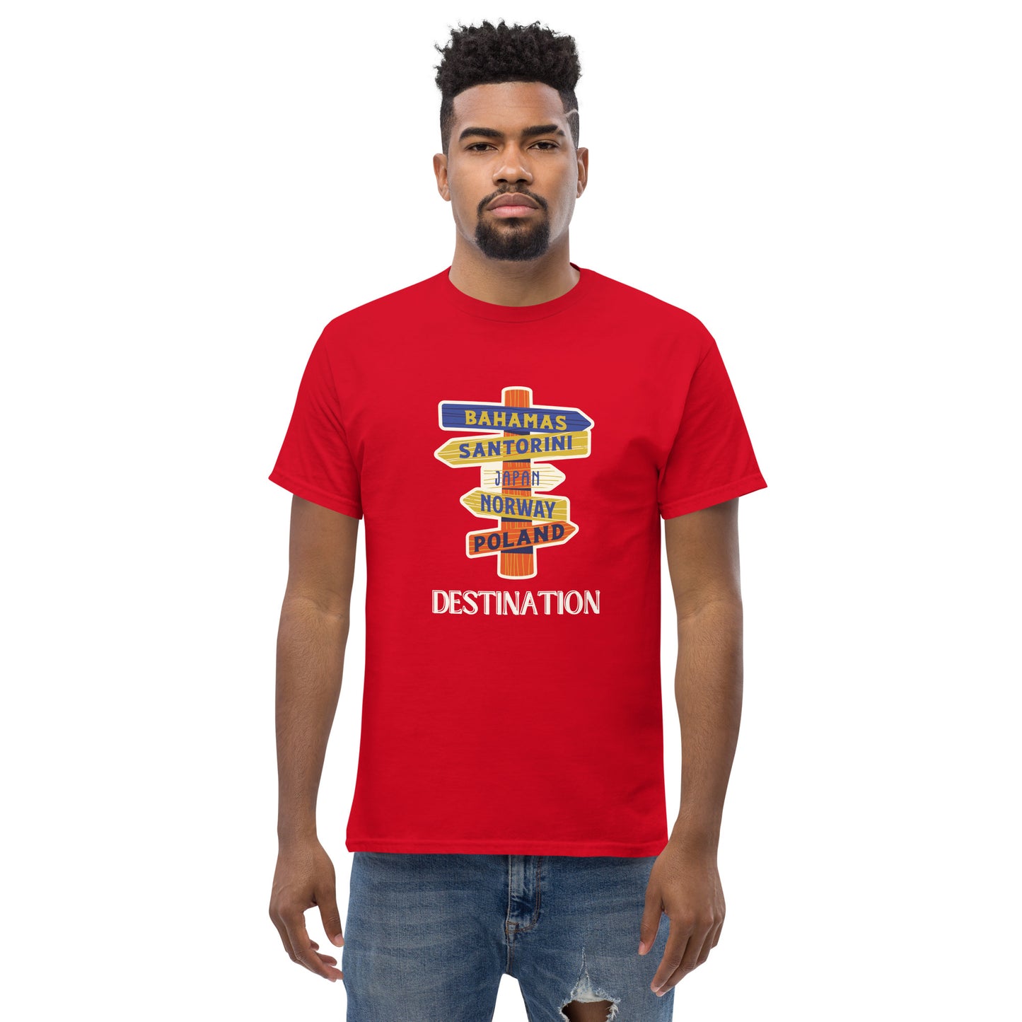 Destination Men's classic tee