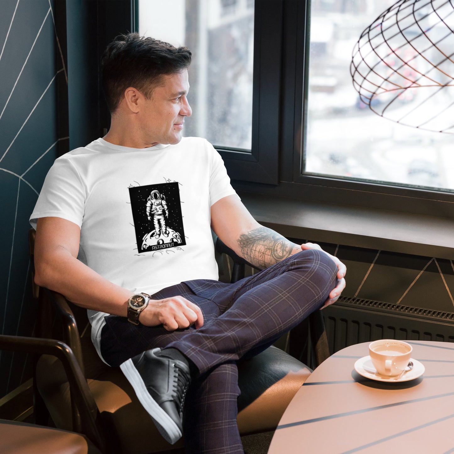 Men's Astronaut premium cotton t-shirt