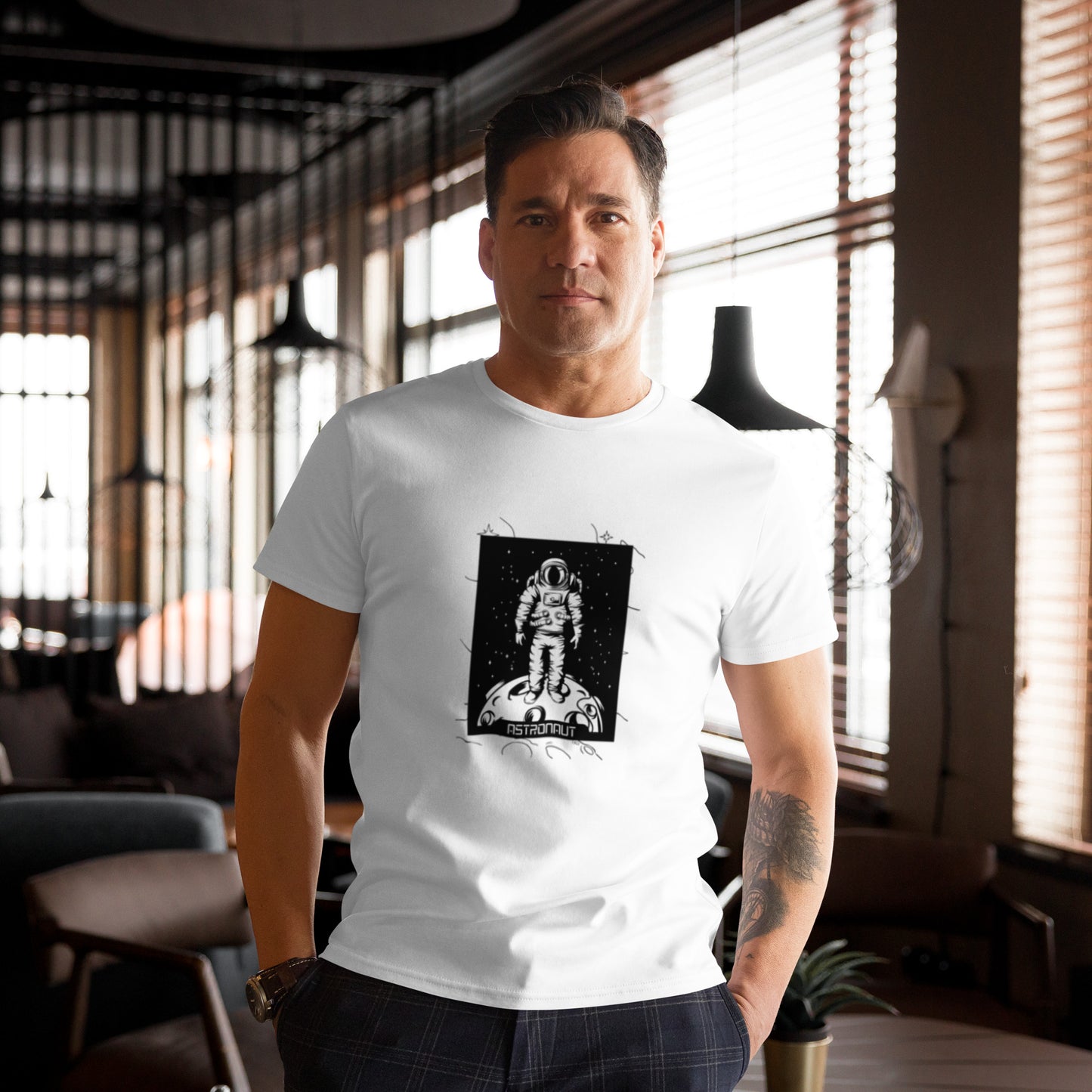 Men's Astronaut premium cotton t-shirt