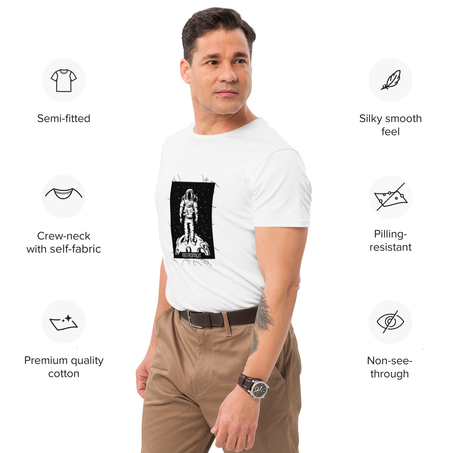Men's Astronaut premium cotton t-shirt
