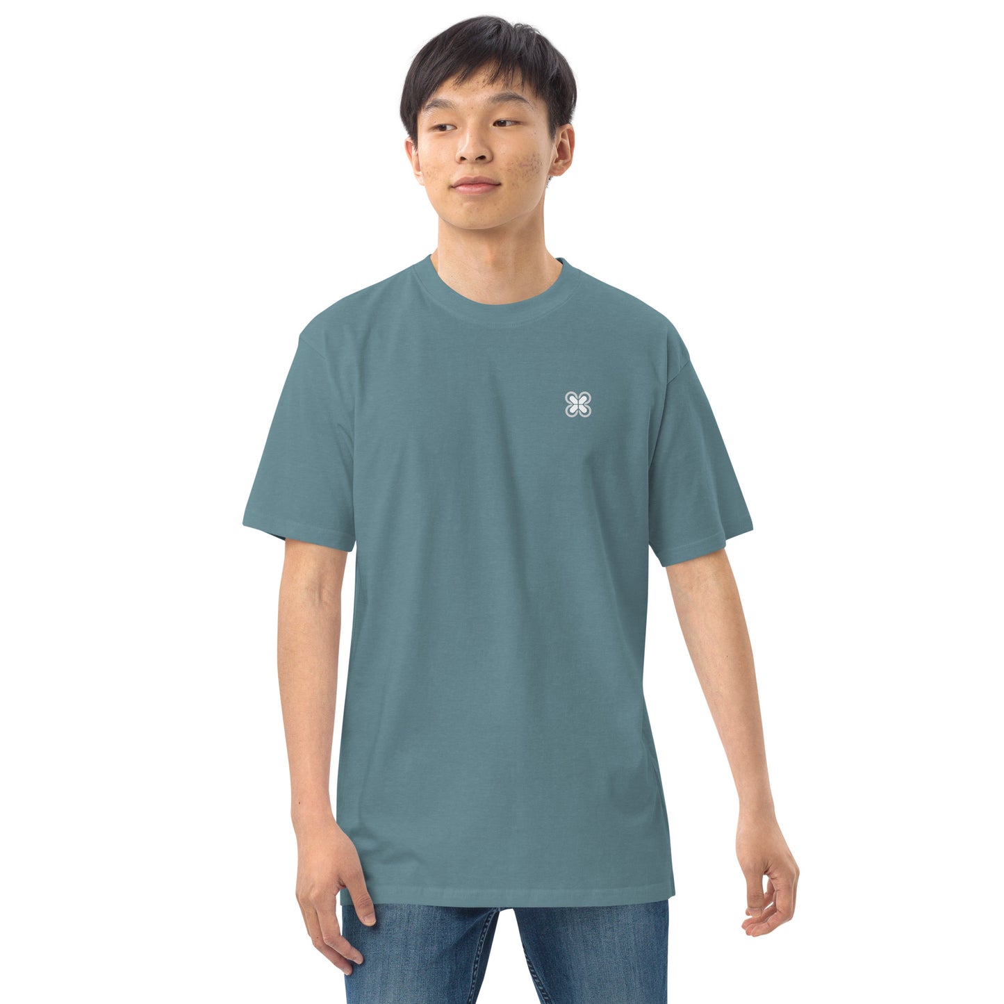 Men’s premium heavyweight tee$19.00