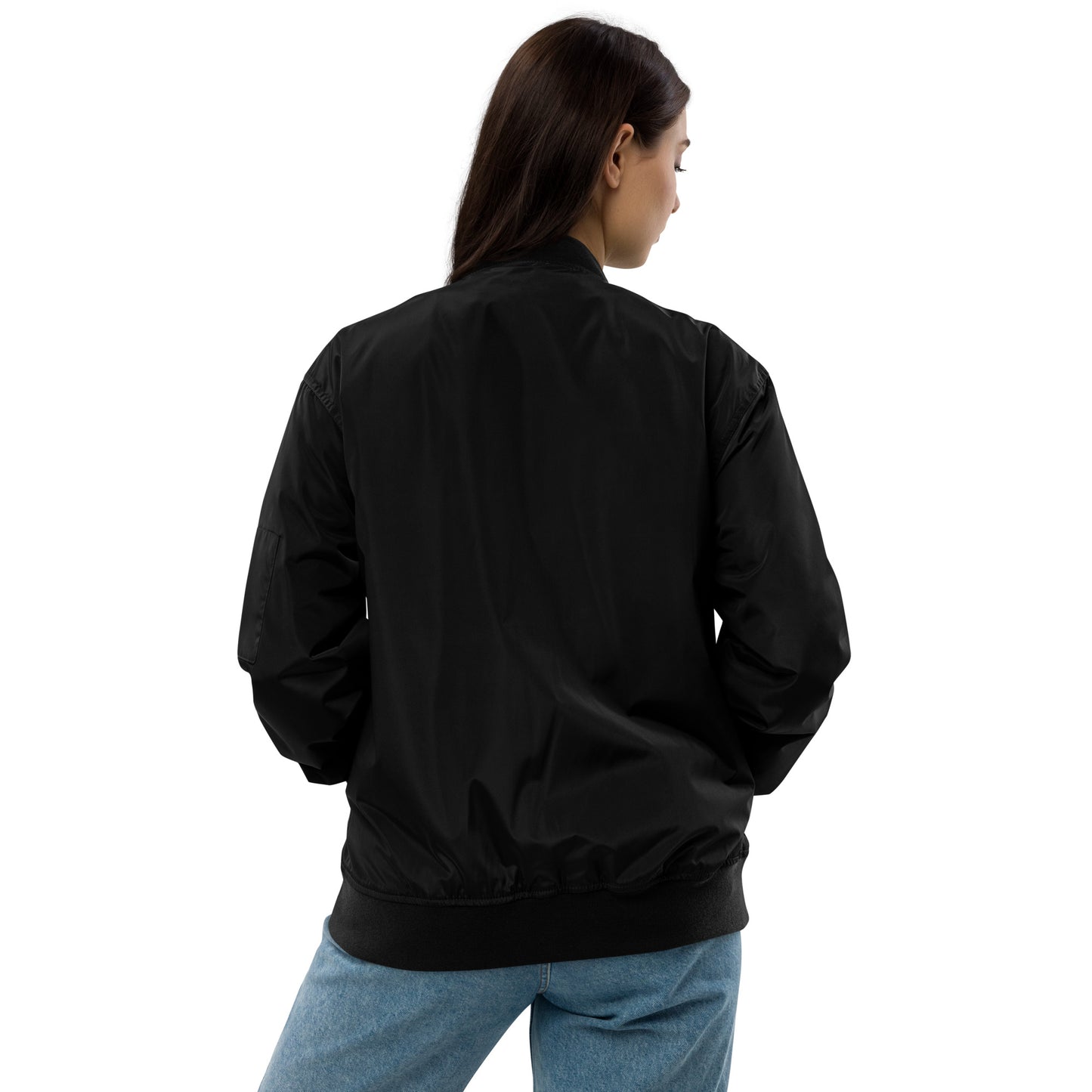 Geo Roses Premium bomber jacket