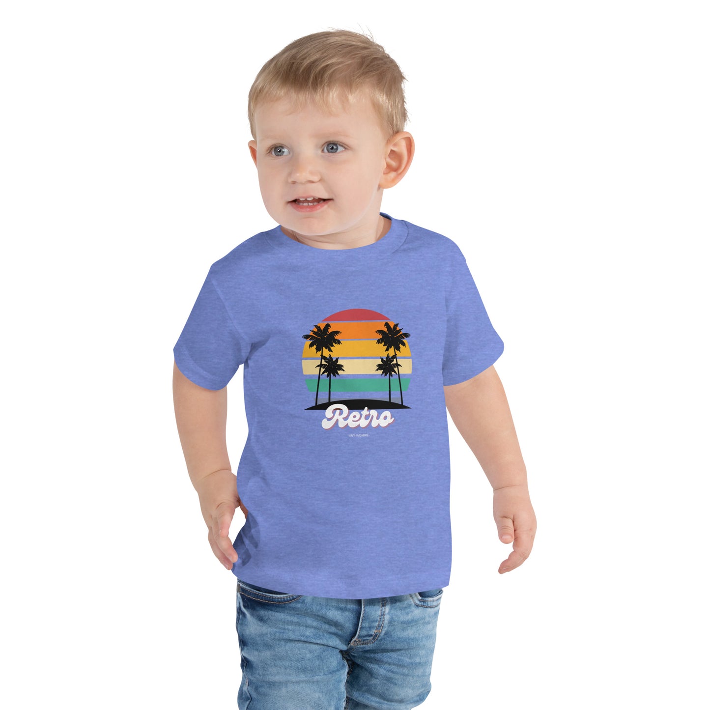 Retro Toddler Short Sleeve Tee