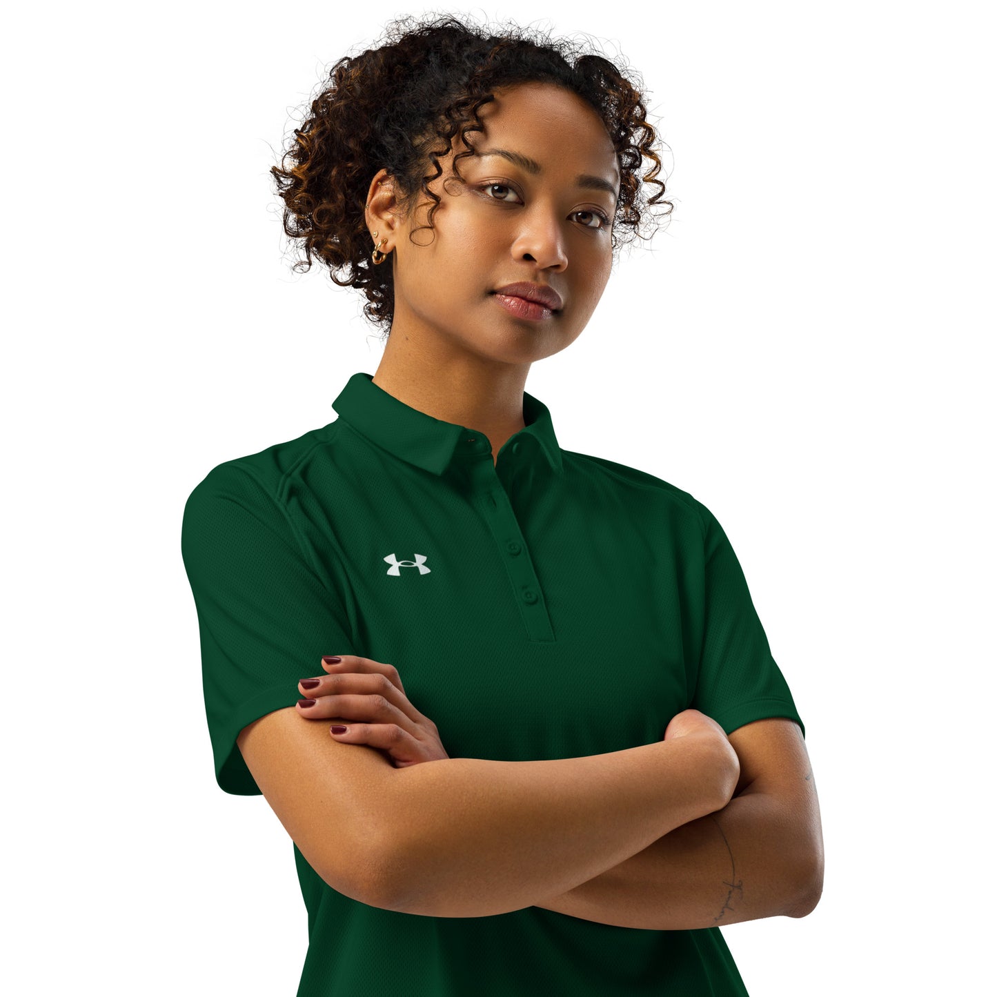 Any-Wearre X Under Armour® women’s polo$53.00