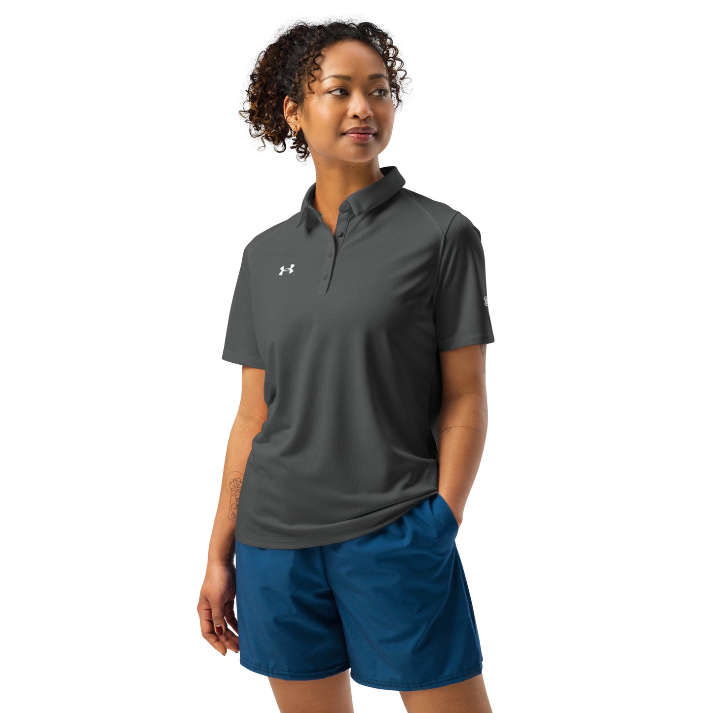 Any-Wearre X Under Armour® women’s polo$53.00