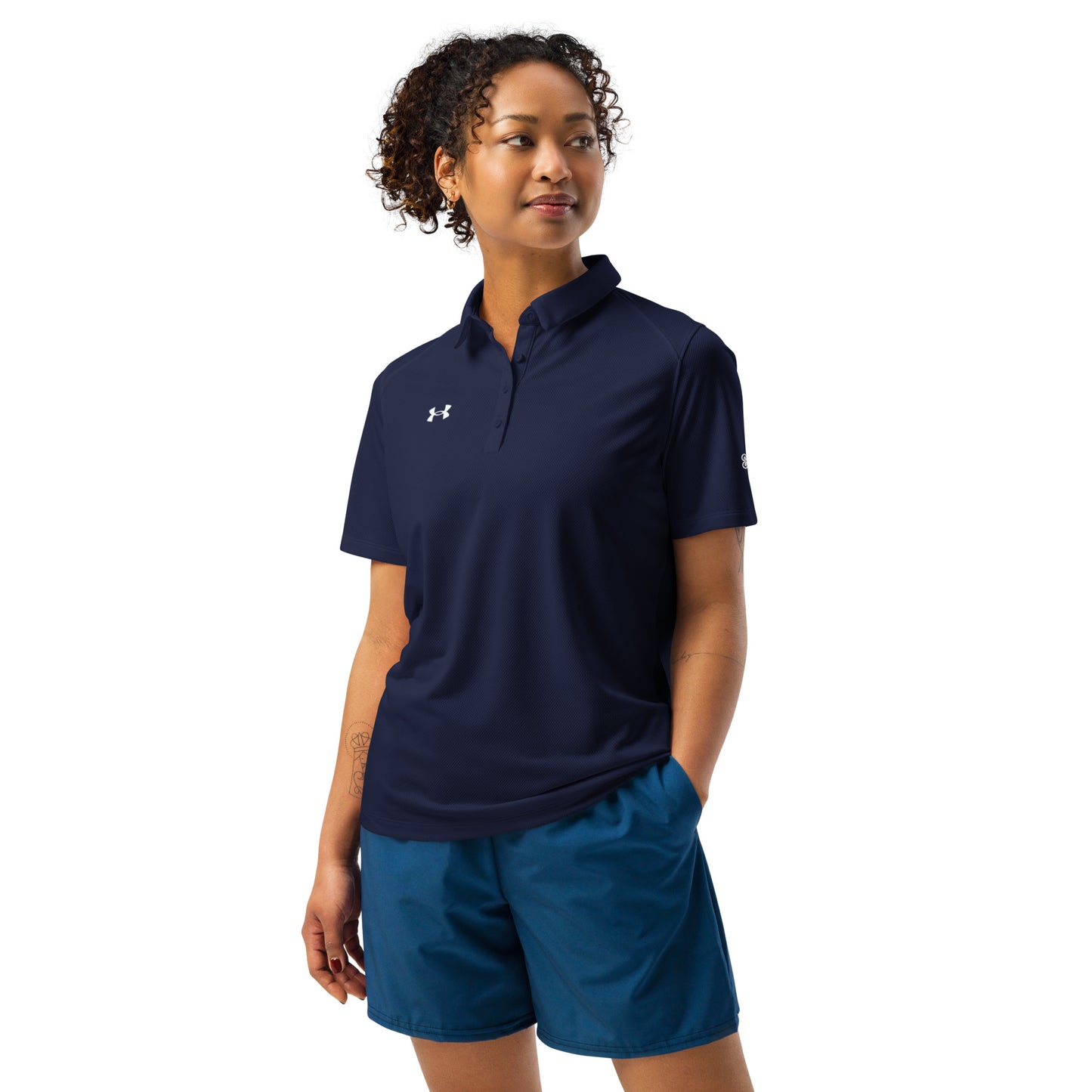 Any-Wearre X Under Armour® women’s polo$53.00