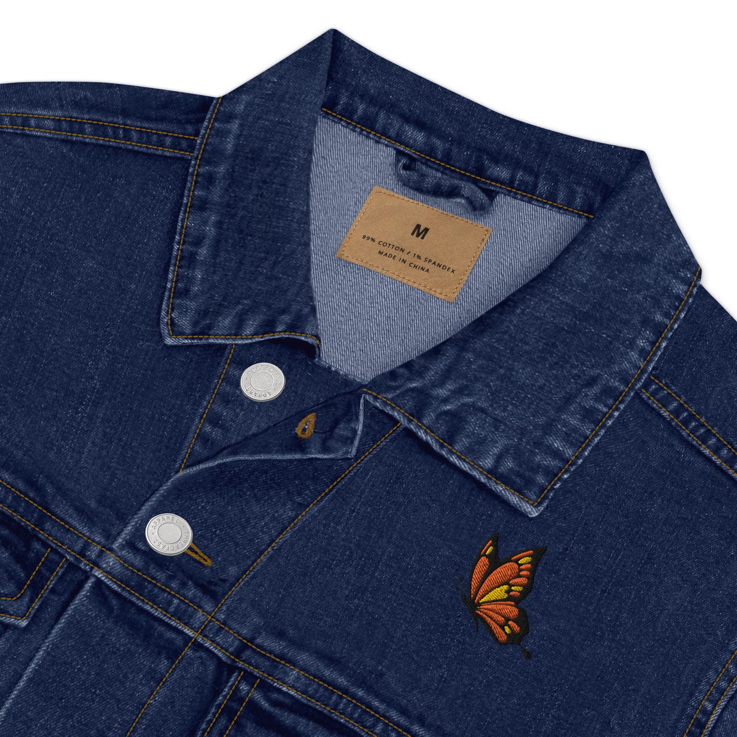 Butterfly Unisex denim jacket