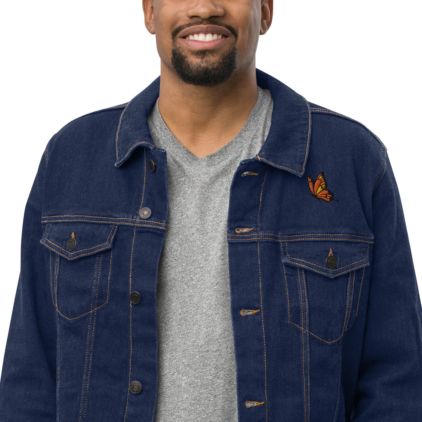 Butterfly Unisex denim jacket