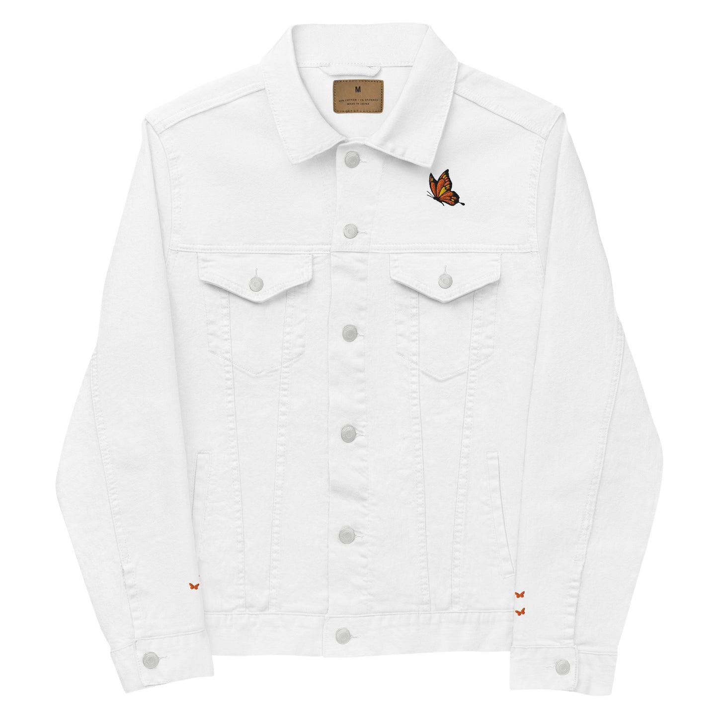 Butterfly Unisex denim jacket