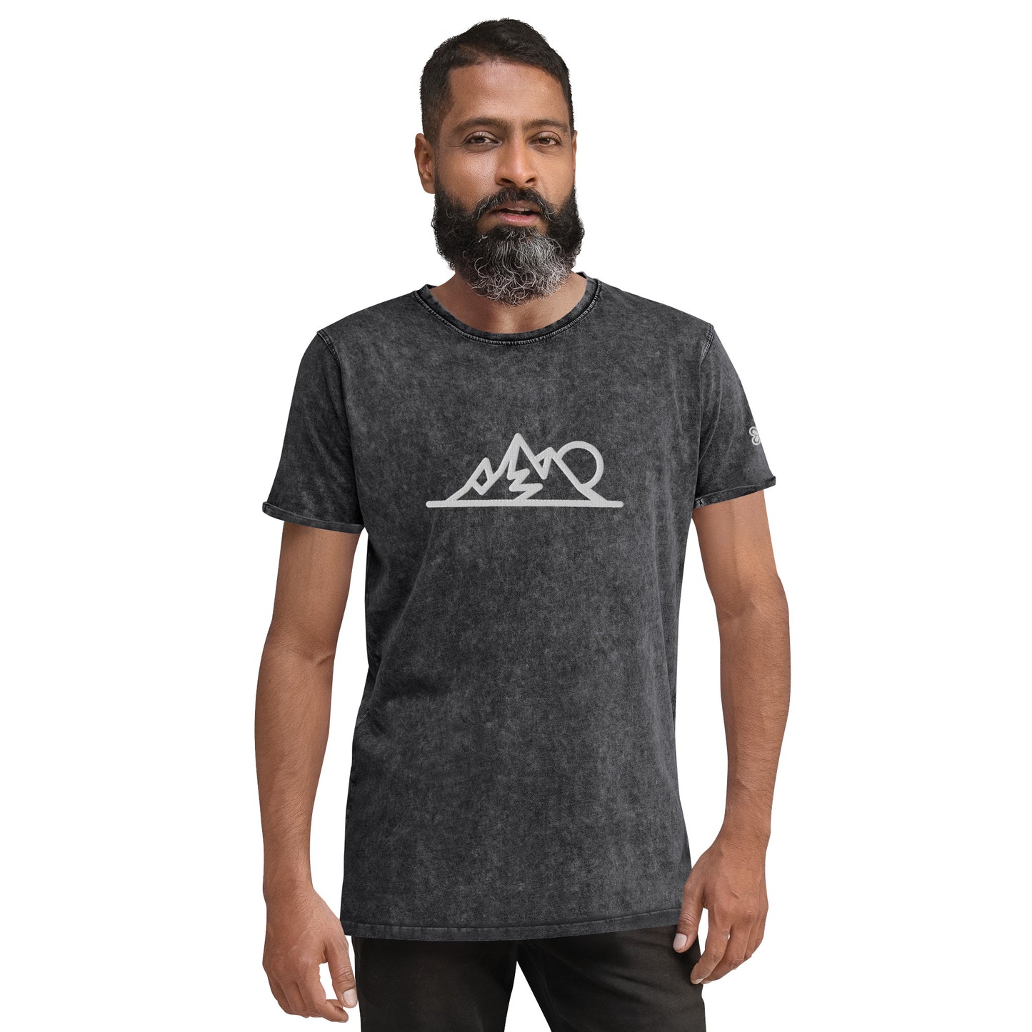 Mountains Denim T-Shirt