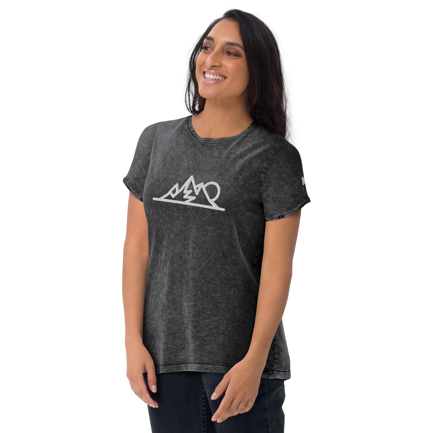 Mountains Denim T-Shirt