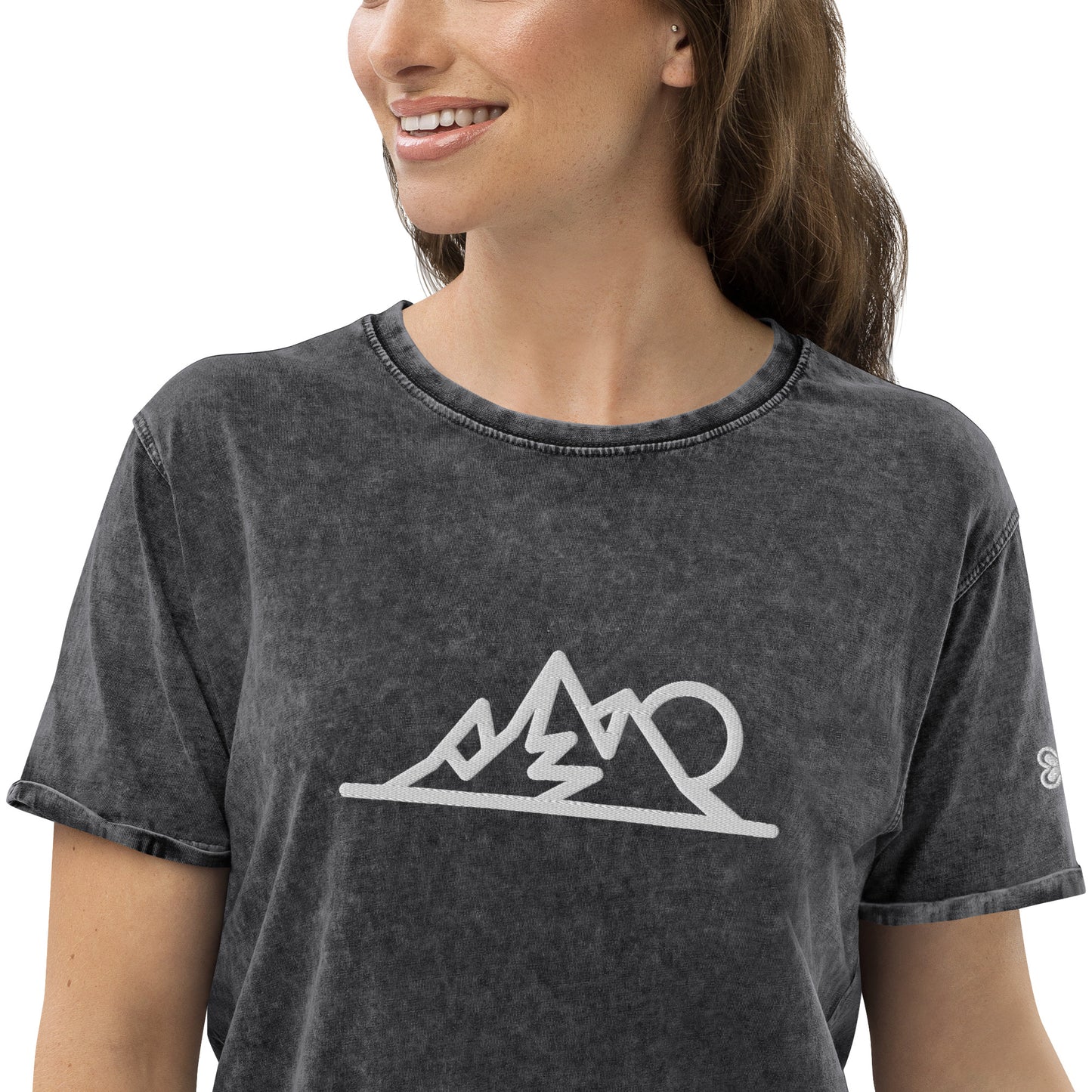 Mountains Denim T-Shirt