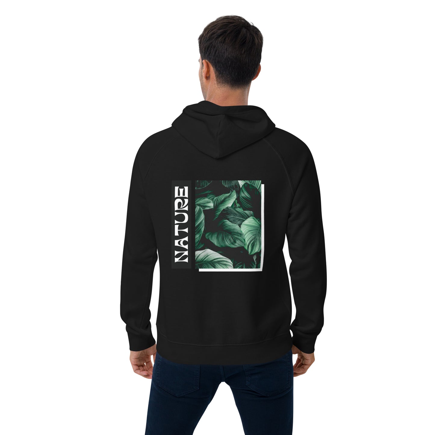 Nature Unisex eco raglan hoodie