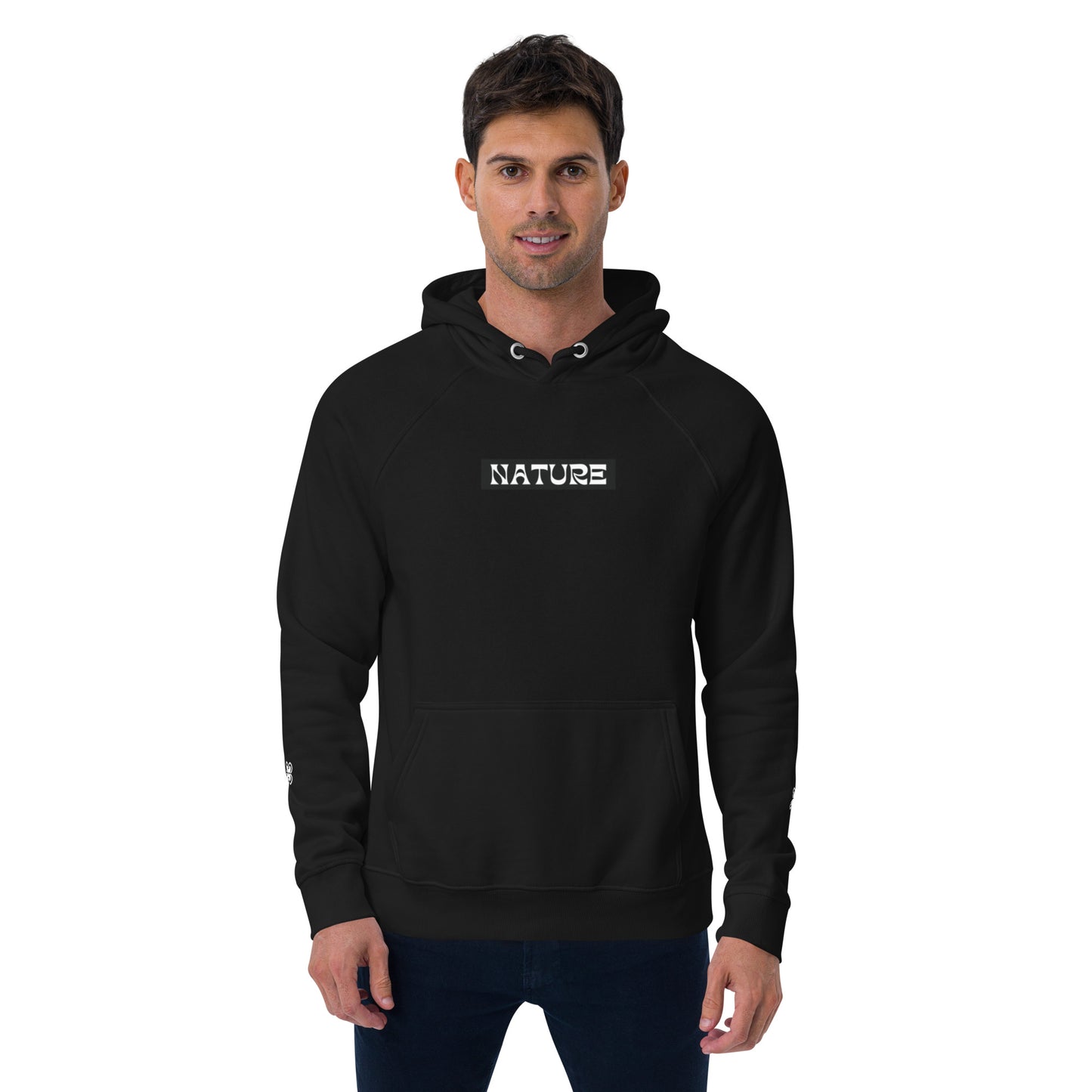 Nature Unisex eco raglan hoodie