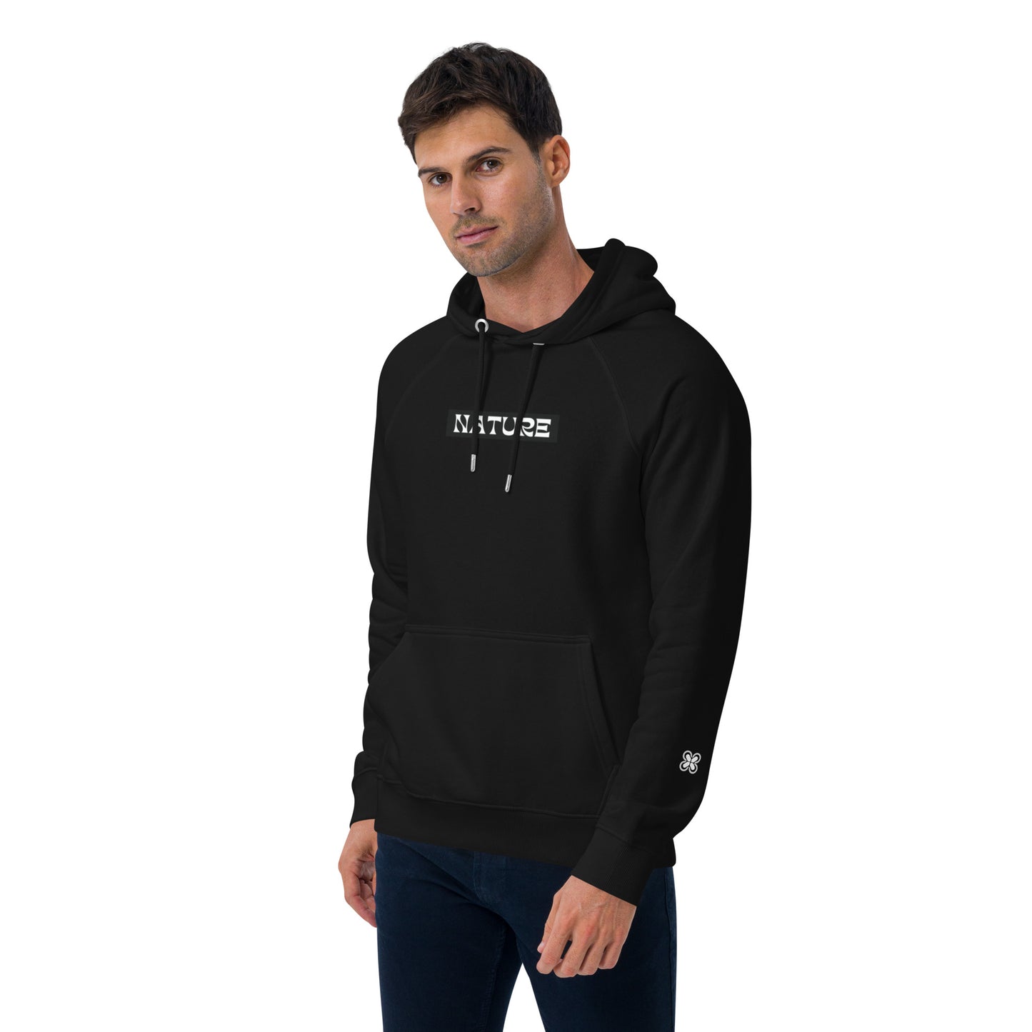 Nature Unisex eco raglan hoodie