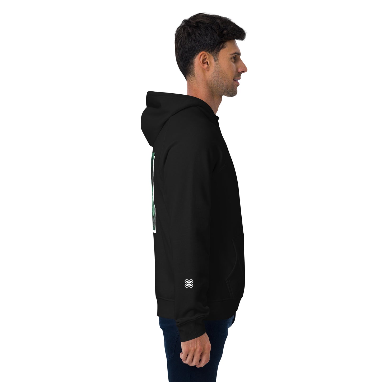 Nature Unisex eco raglan hoodie