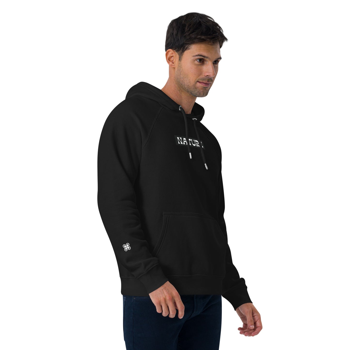 Nature Unisex eco raglan hoodie
