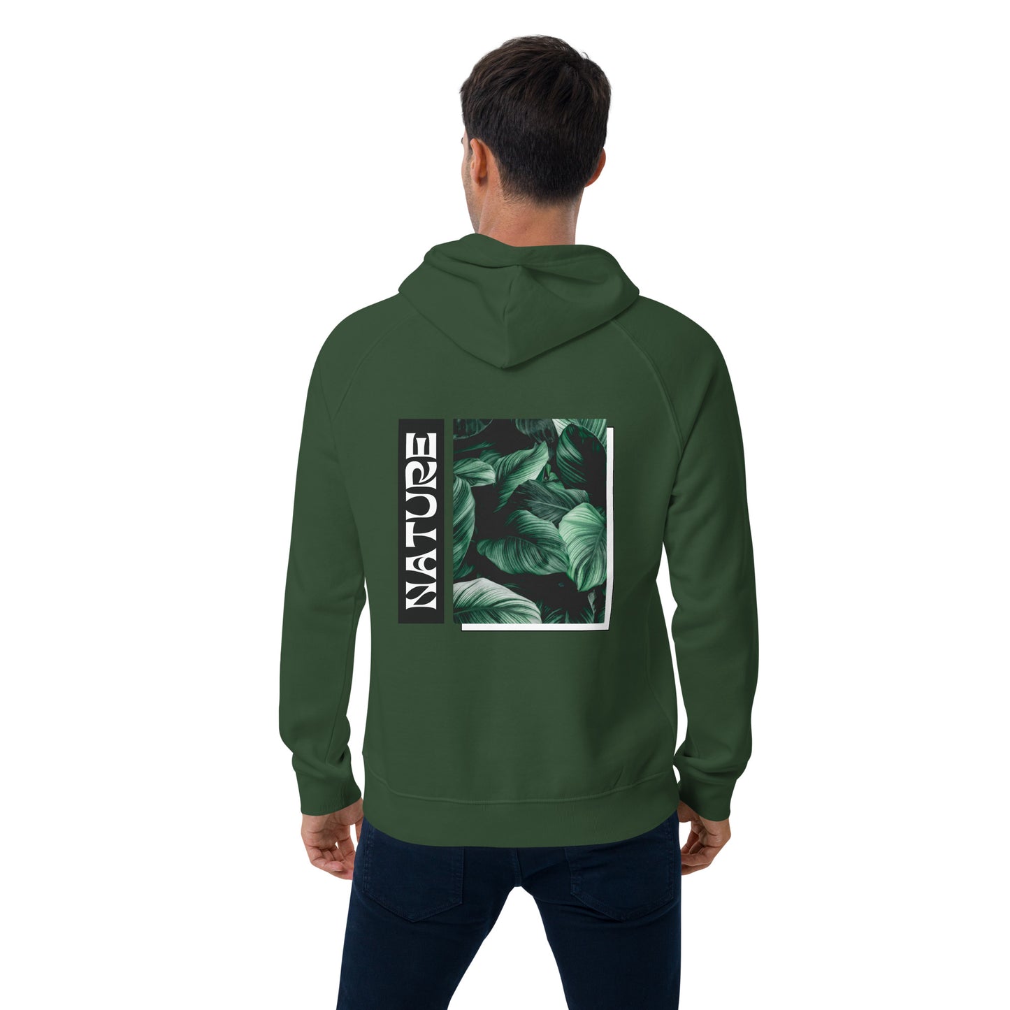 Nature Unisex eco raglan hoodie