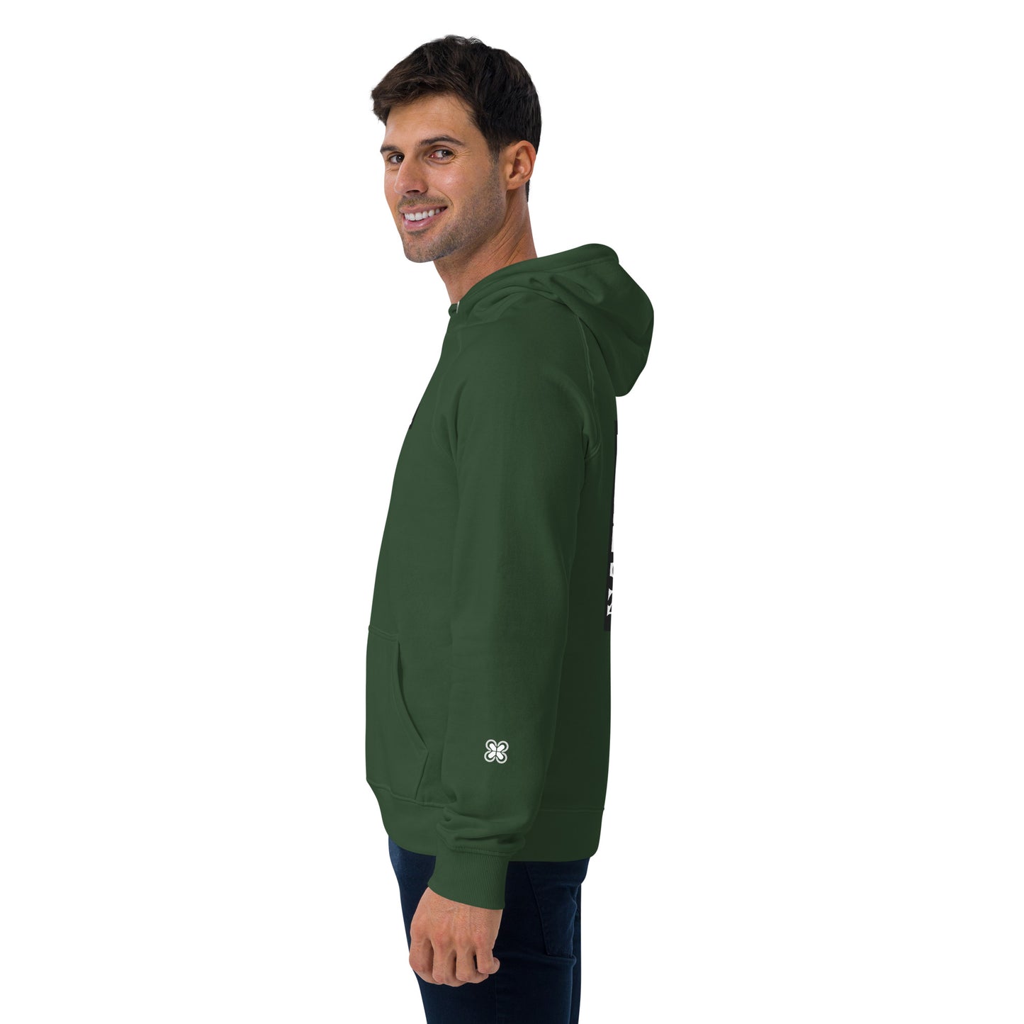 Nature Unisex eco raglan hoodie