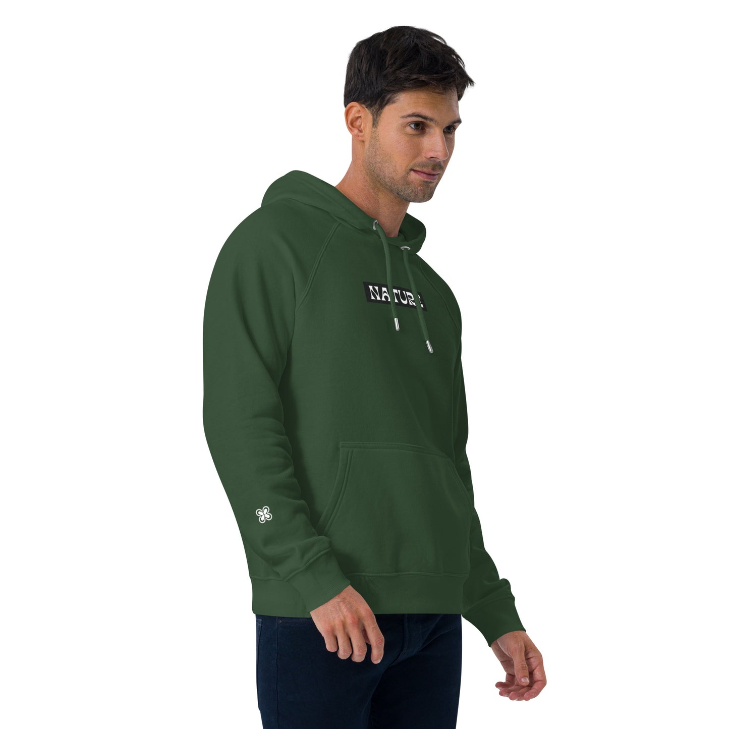Nature Unisex eco raglan hoodie
