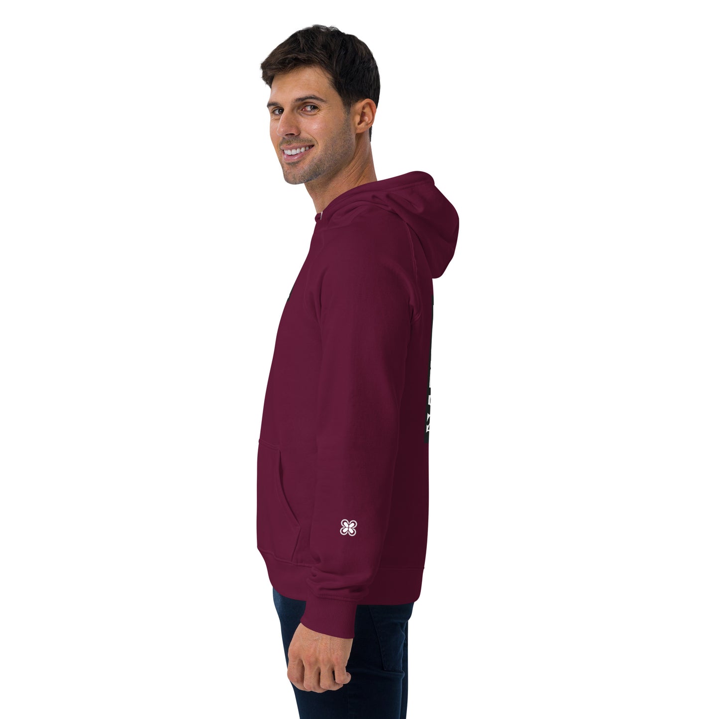Nature Unisex eco raglan hoodie