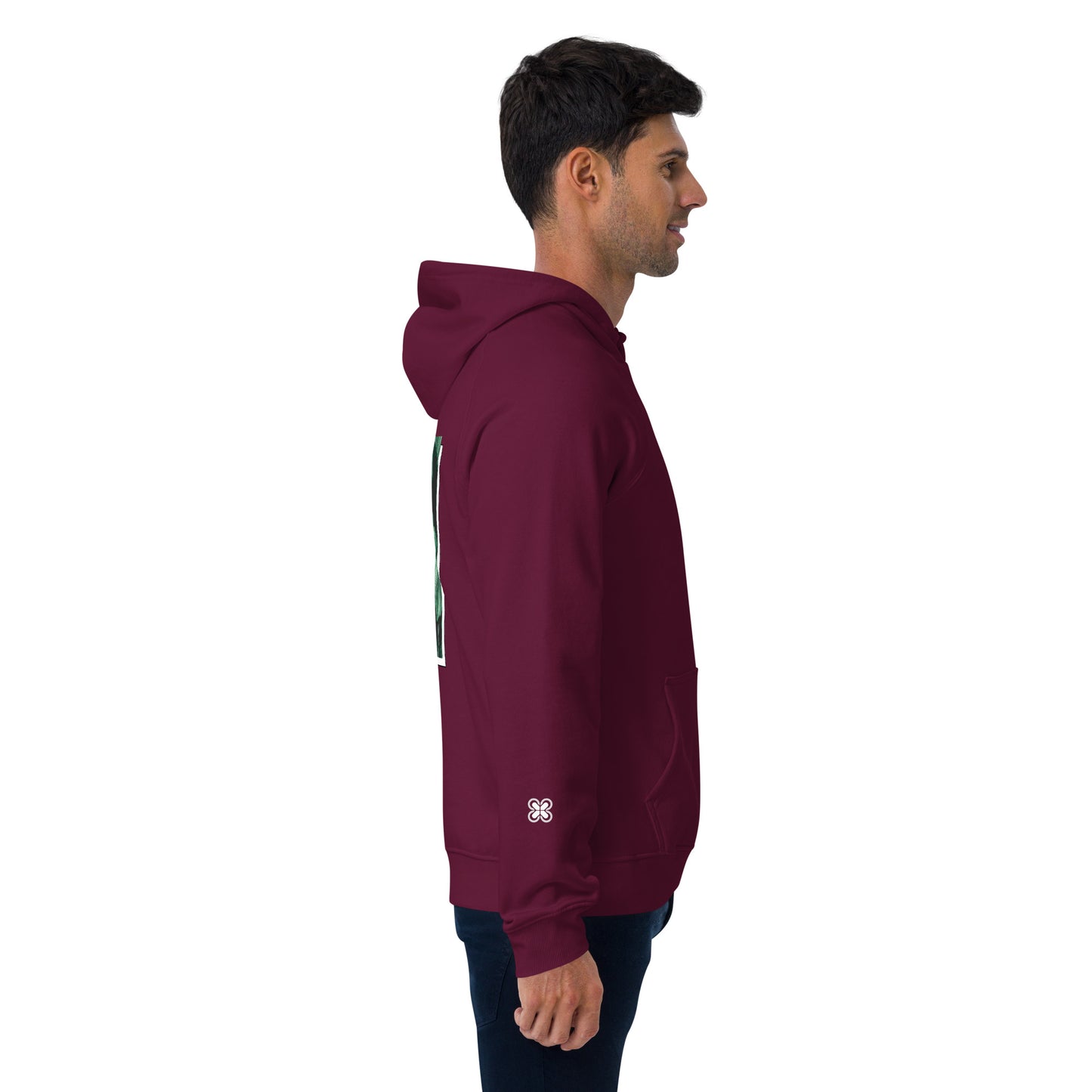 Nature Unisex eco raglan hoodie