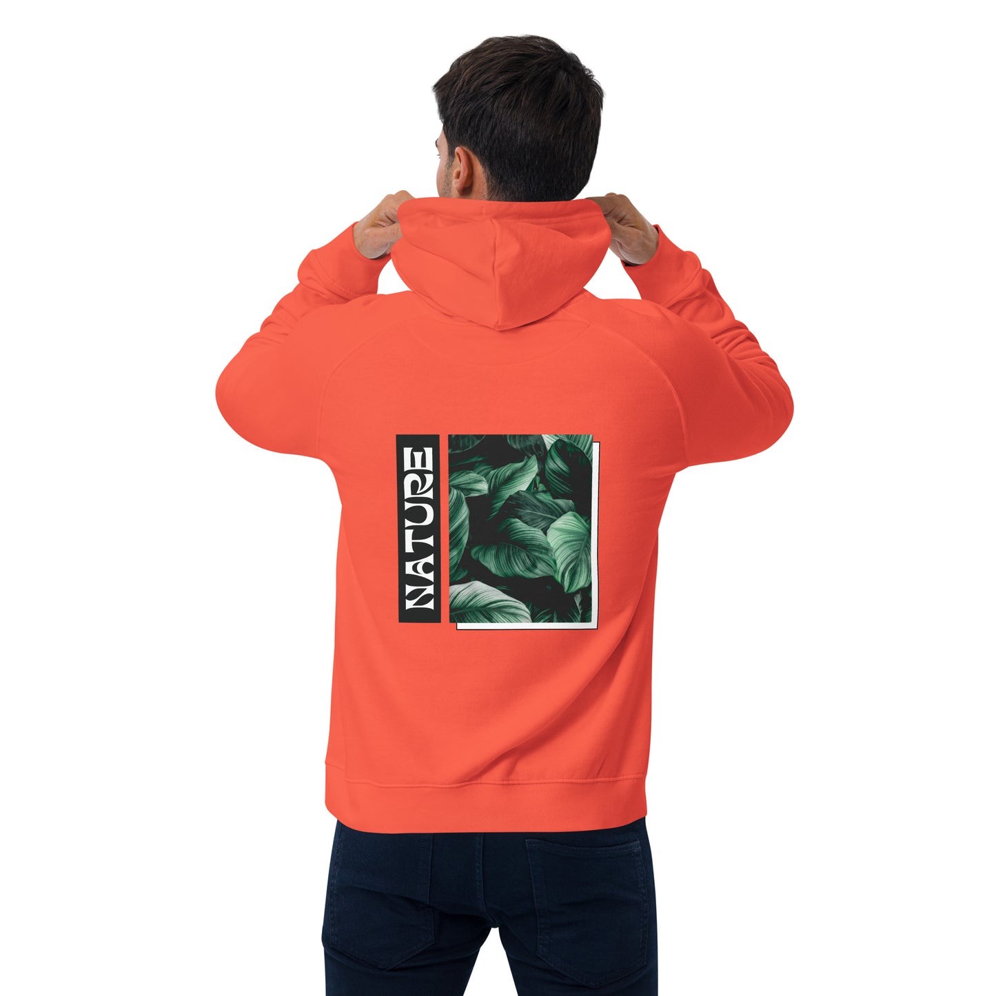 Nature Unisex eco raglan hoodie