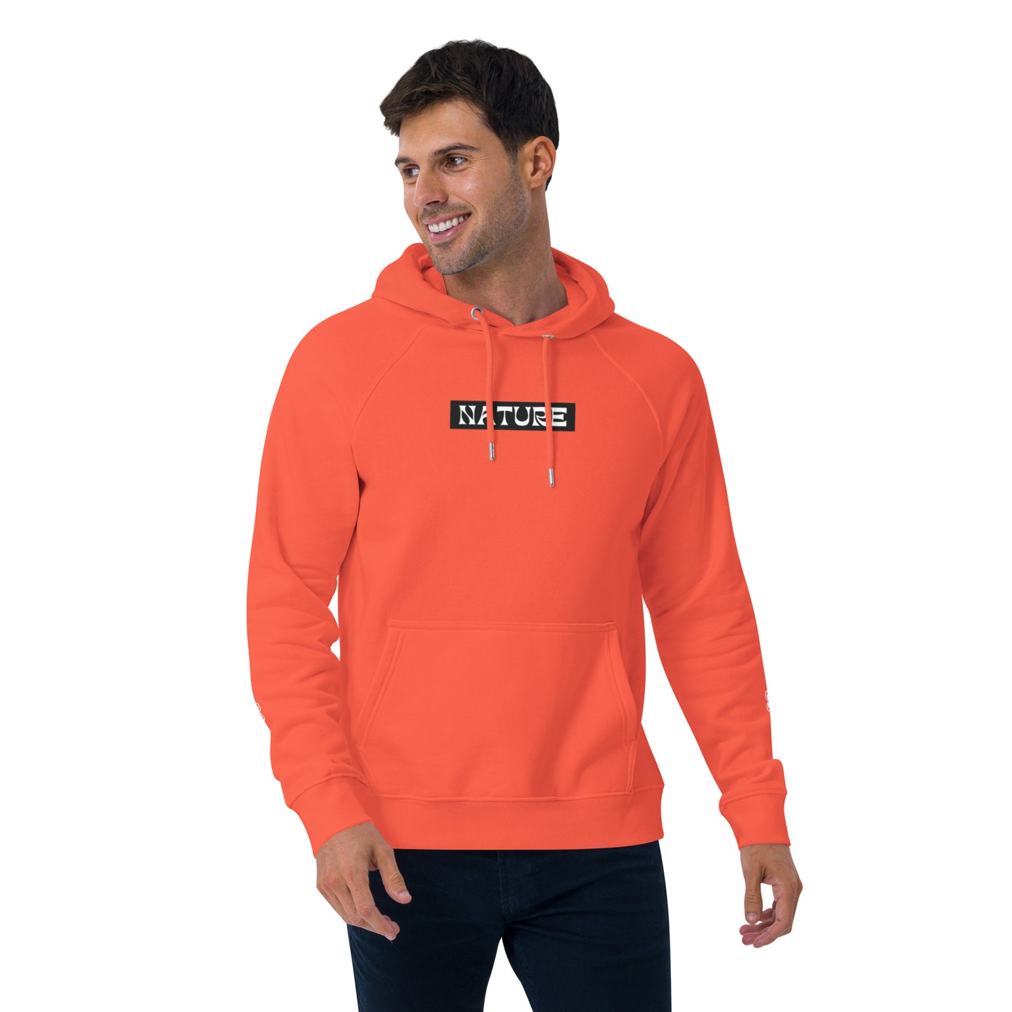 Nature Unisex eco raglan hoodie