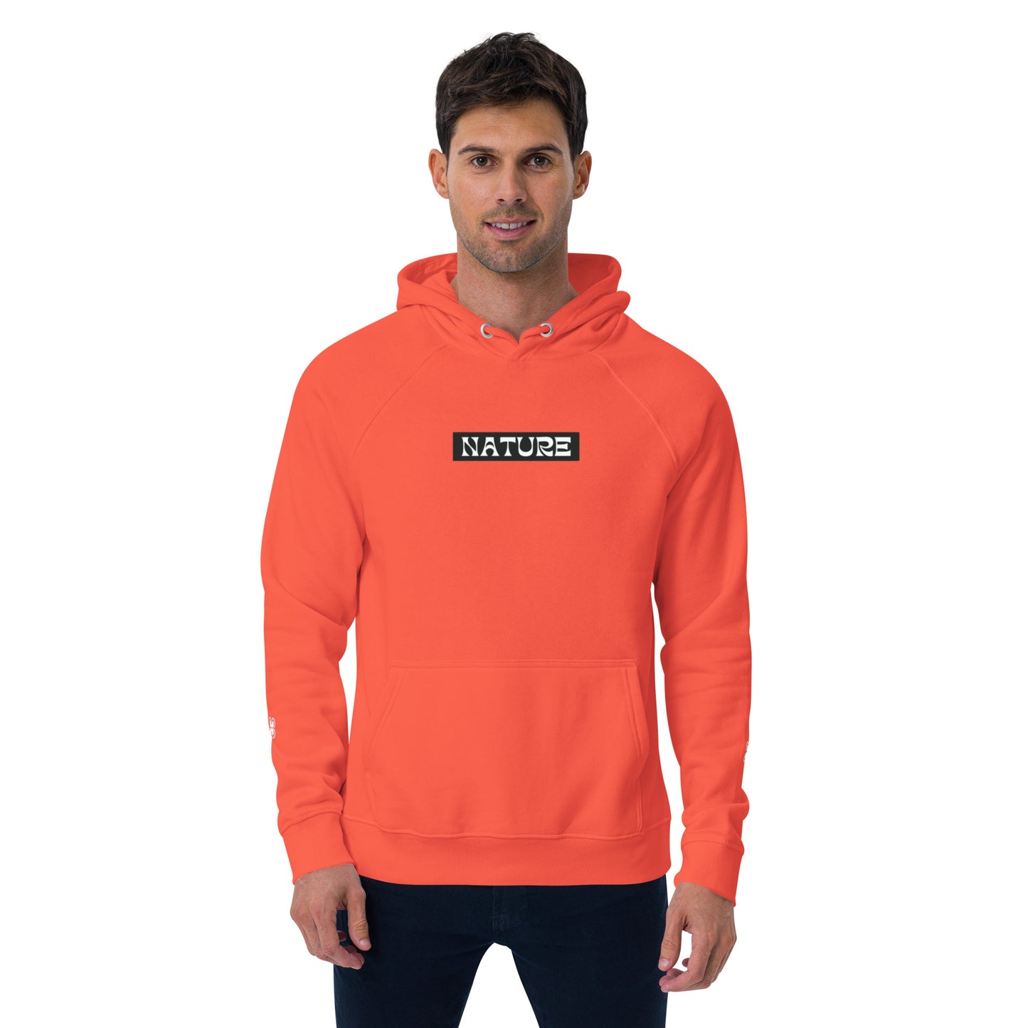 Nature Unisex eco raglan hoodie