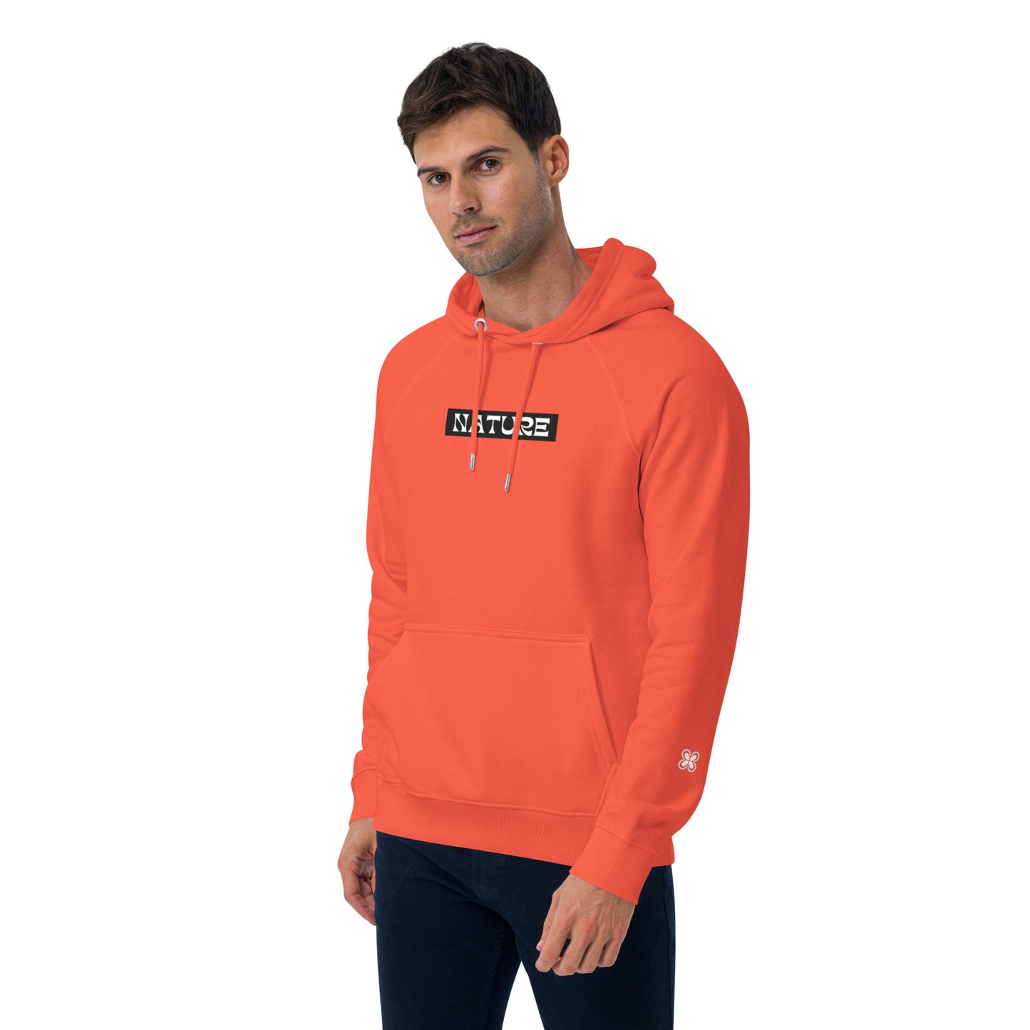 Nature Unisex eco raglan hoodie