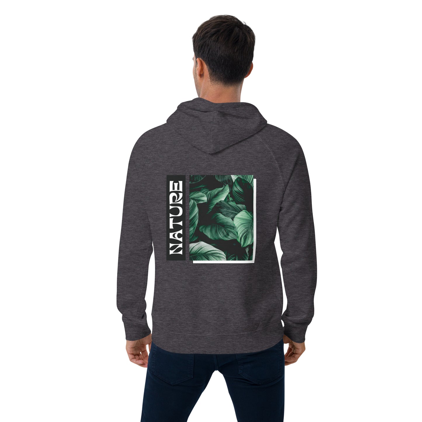 Nature Unisex eco raglan hoodie