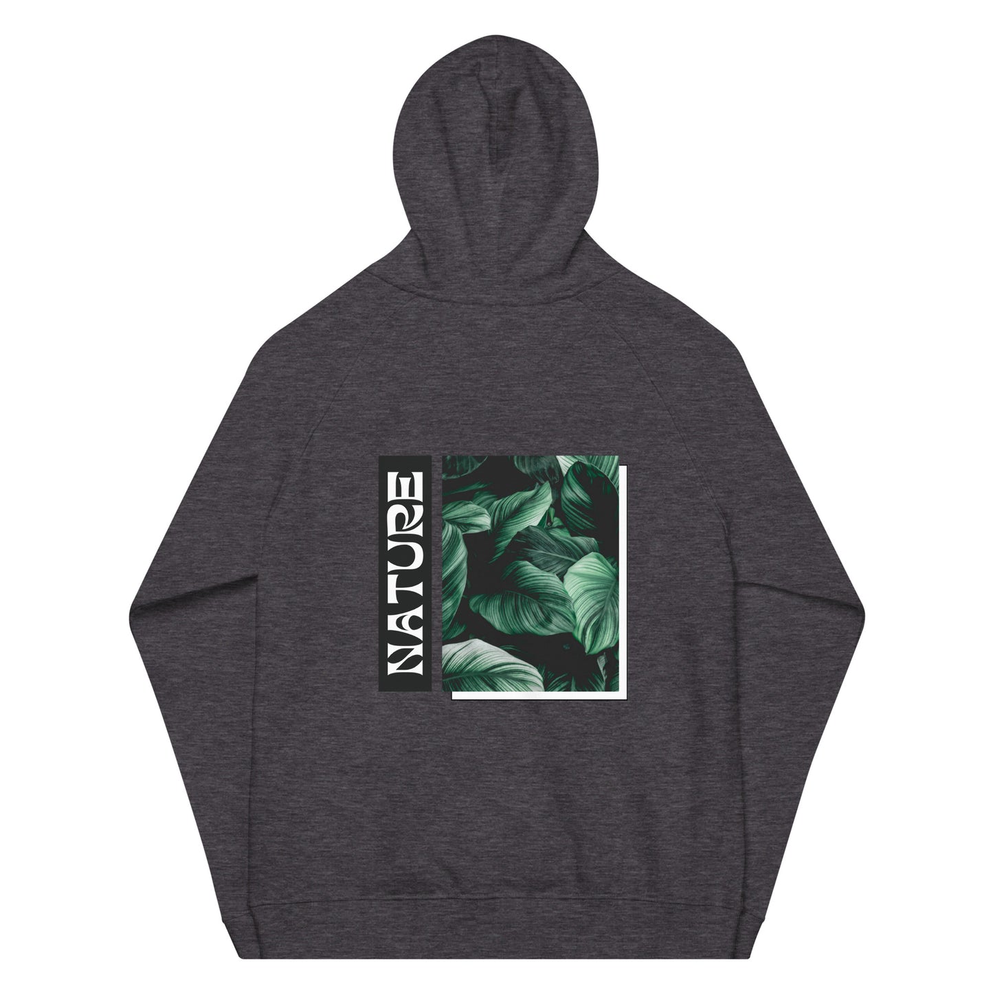 Nature Unisex eco raglan hoodie