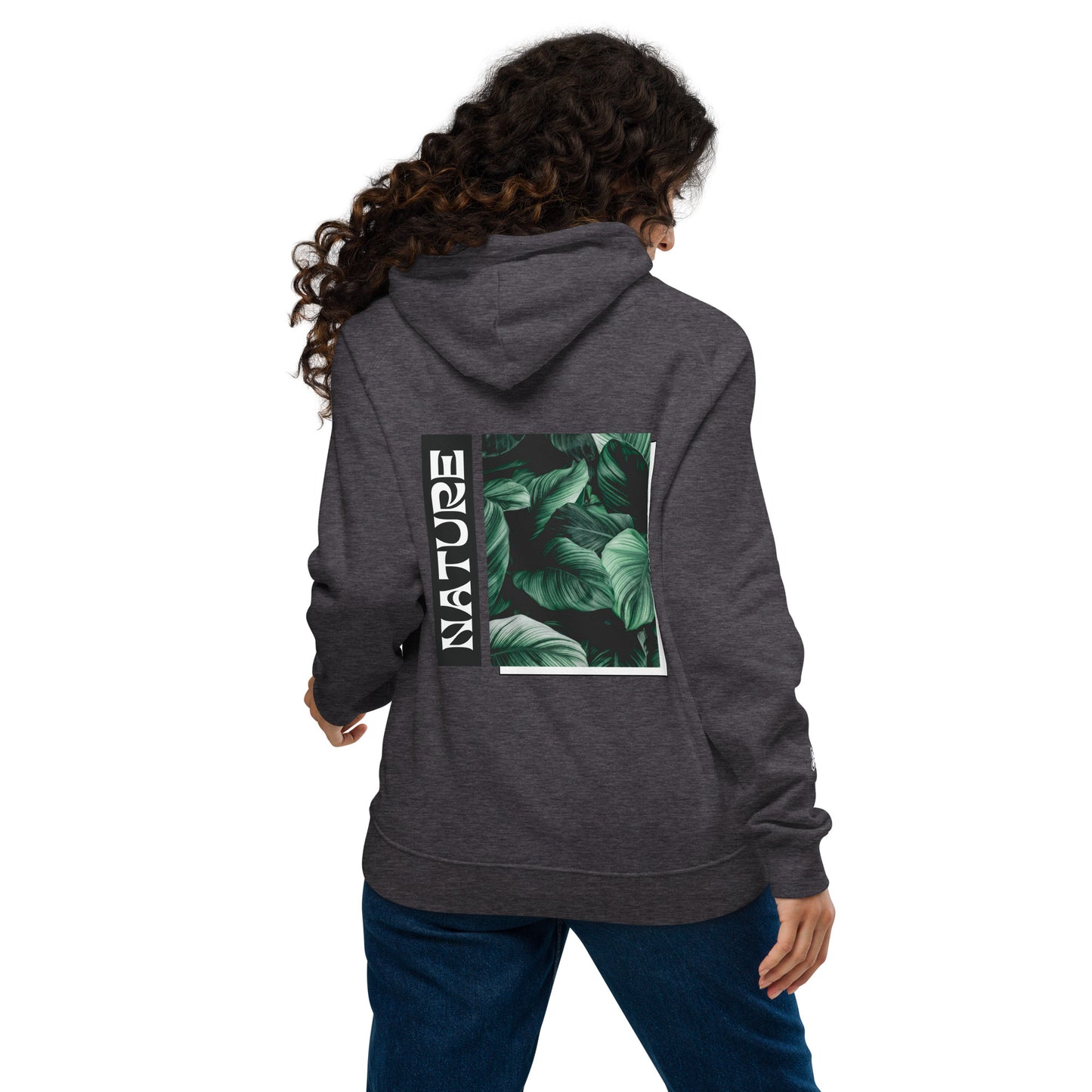 Nature Unisex eco raglan hoodie