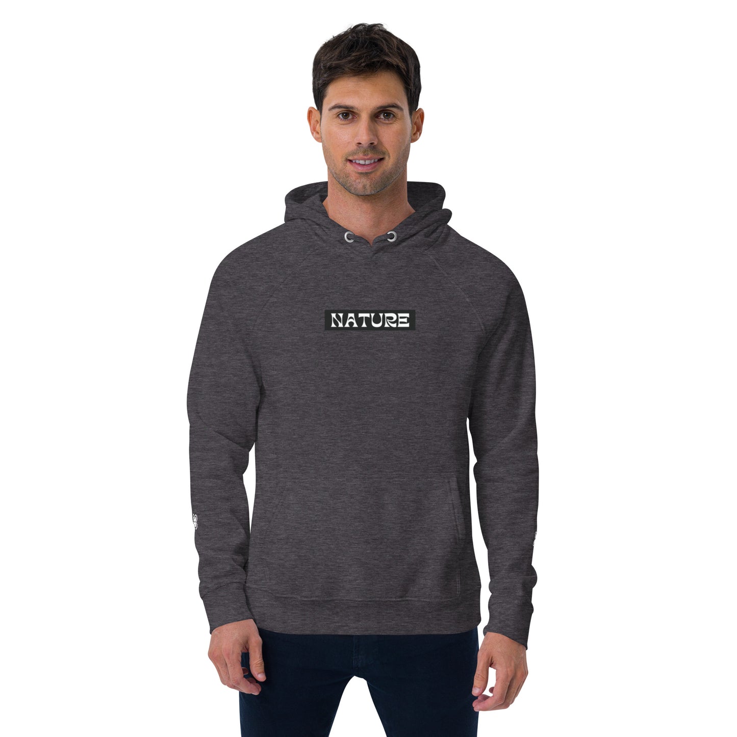 Nature Unisex eco raglan hoodie