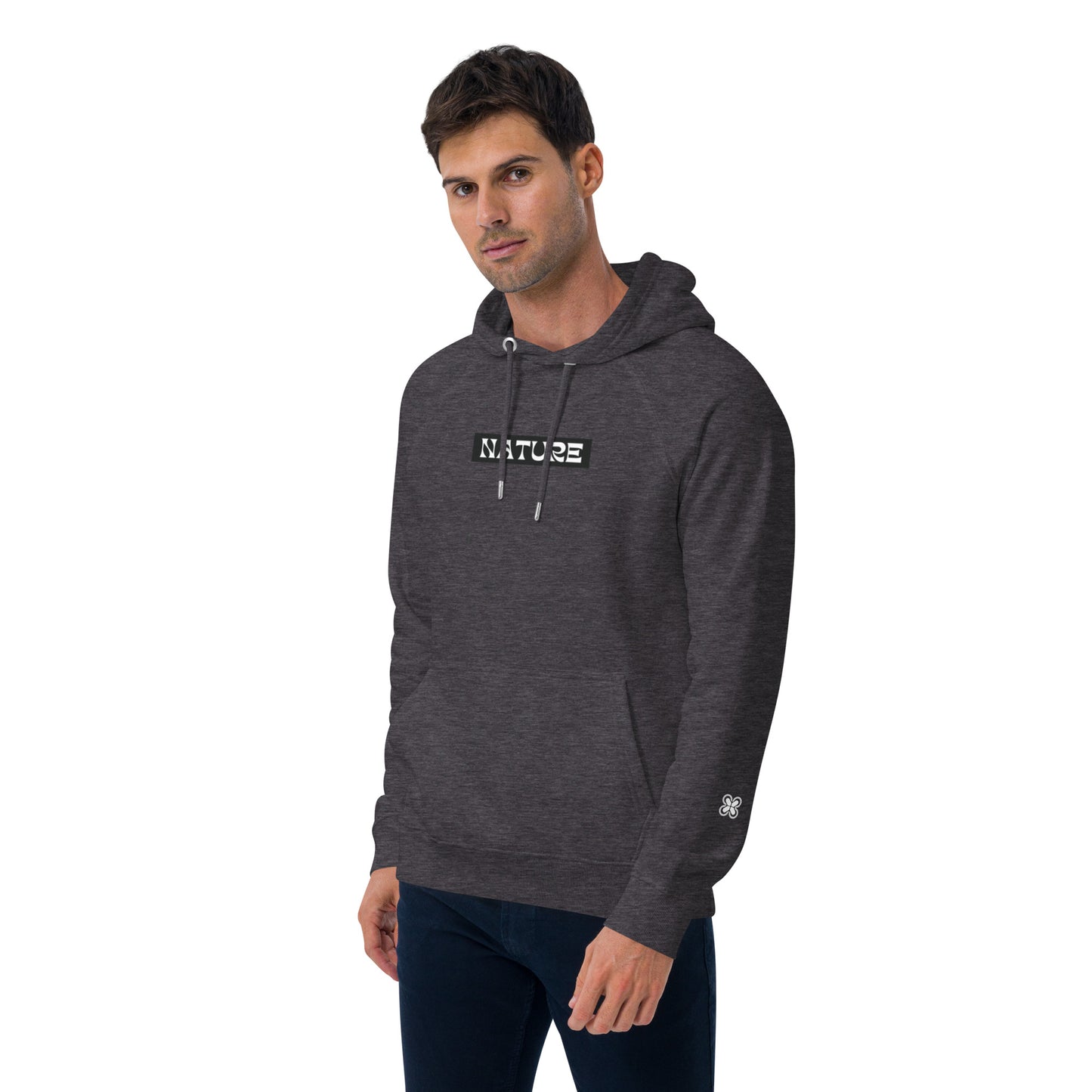 Nature Unisex eco raglan hoodie