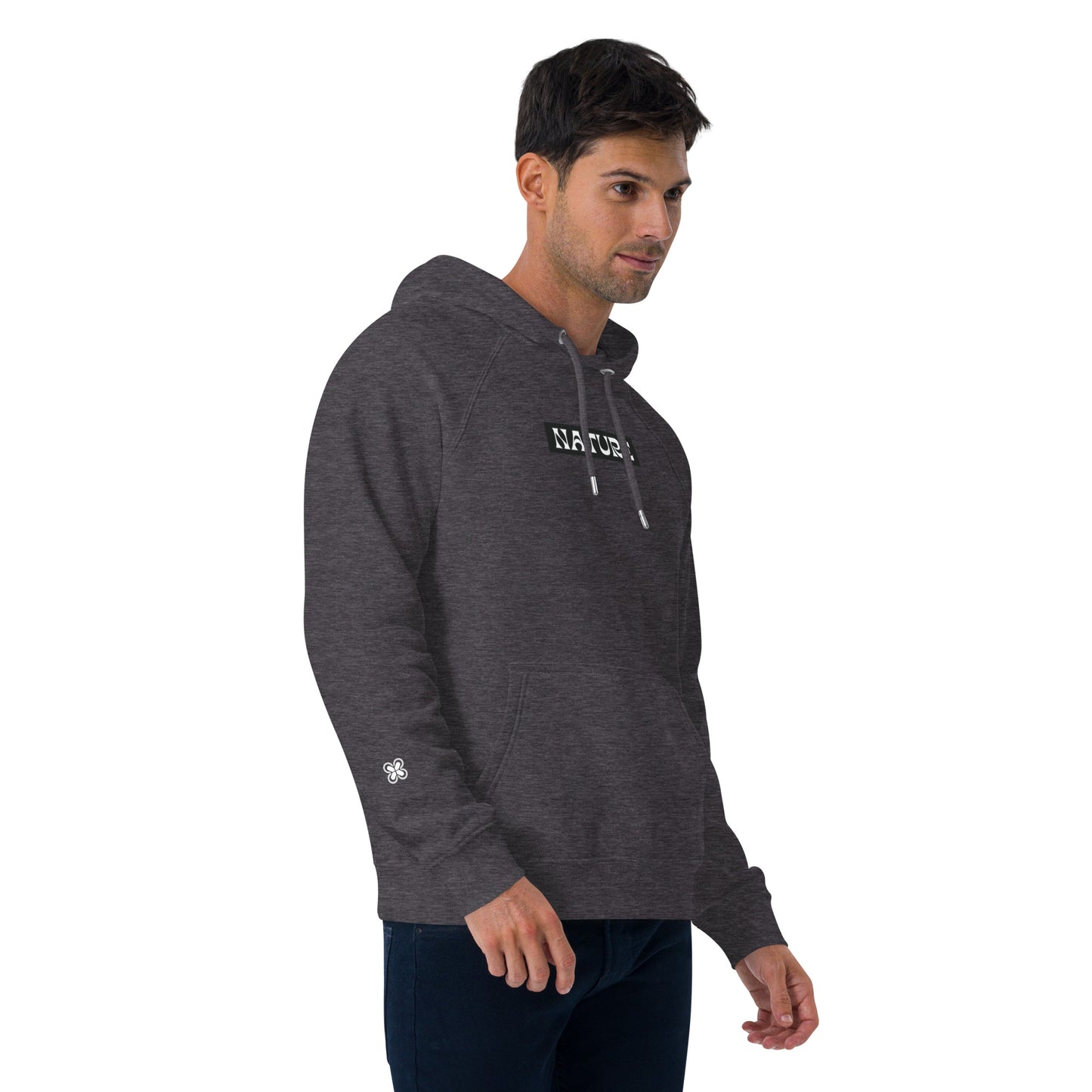 Nature Unisex eco raglan hoodie