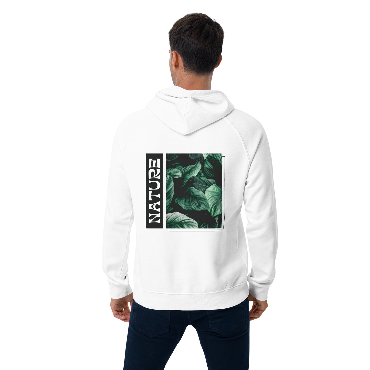 Nature Unisex eco raglan hoodie