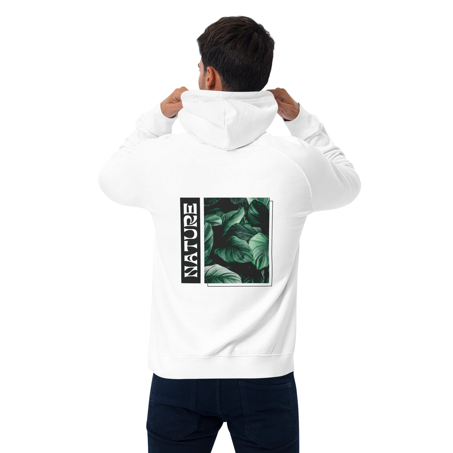 Nature Unisex eco raglan hoodie