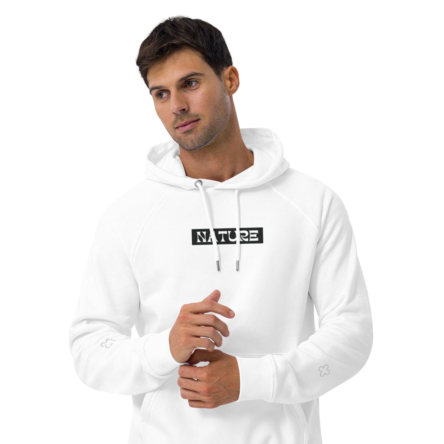 Nature Unisex eco raglan hoodie